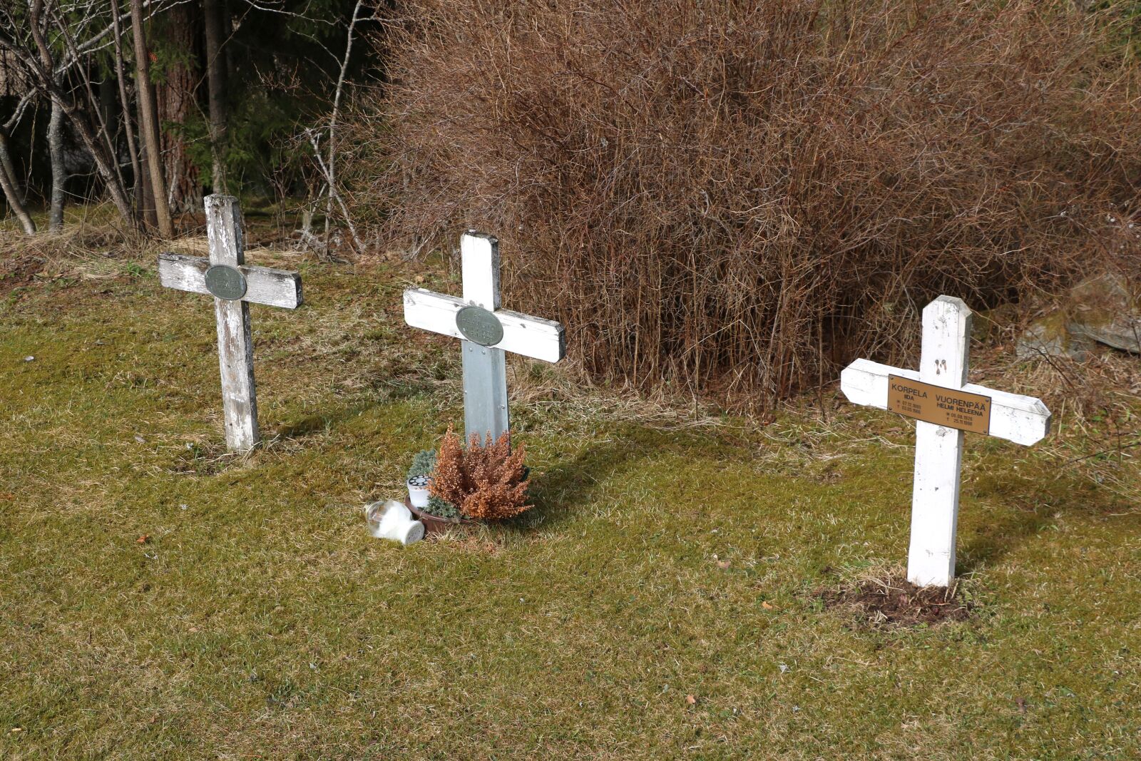 Canon EOS 750D (EOS Rebel T6i / EOS Kiss X8i) sample photo. Christian cemetery, cross, cemetery photography