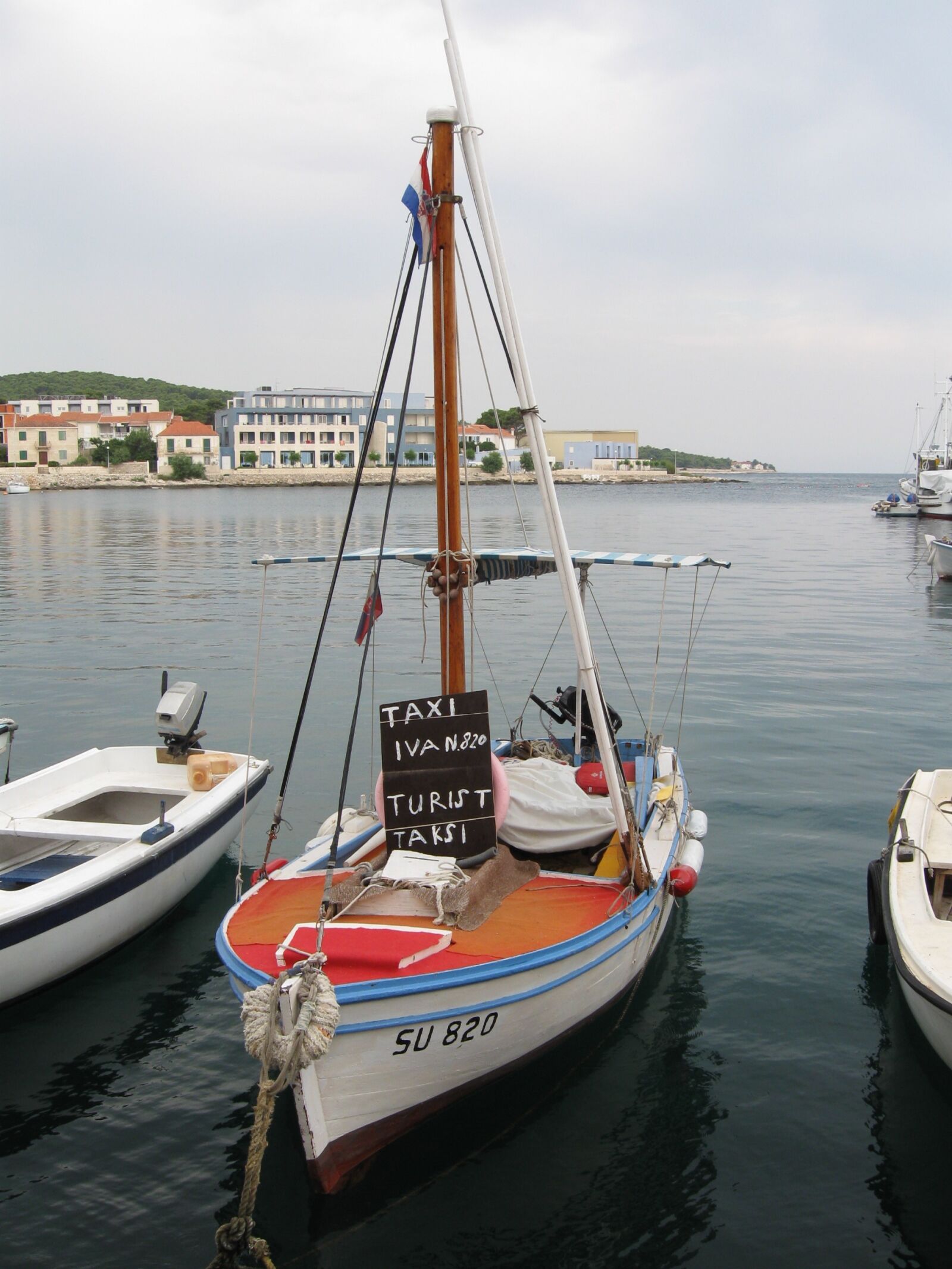 Canon PowerShot A590 IS sample photo. Ship, croatia, port photography