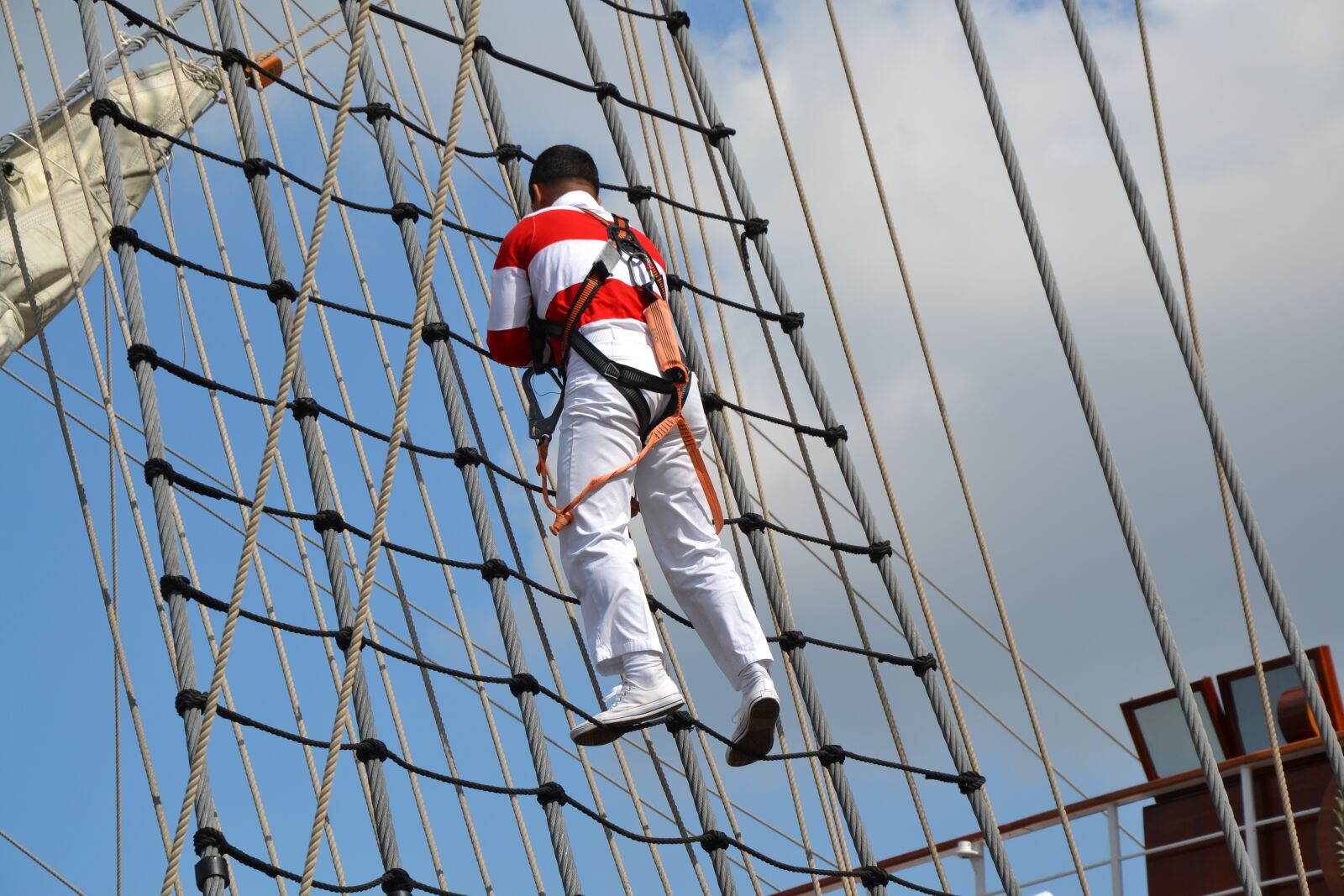 Nikon D3100 sample photo. Climber, sailing, sailing ship photography