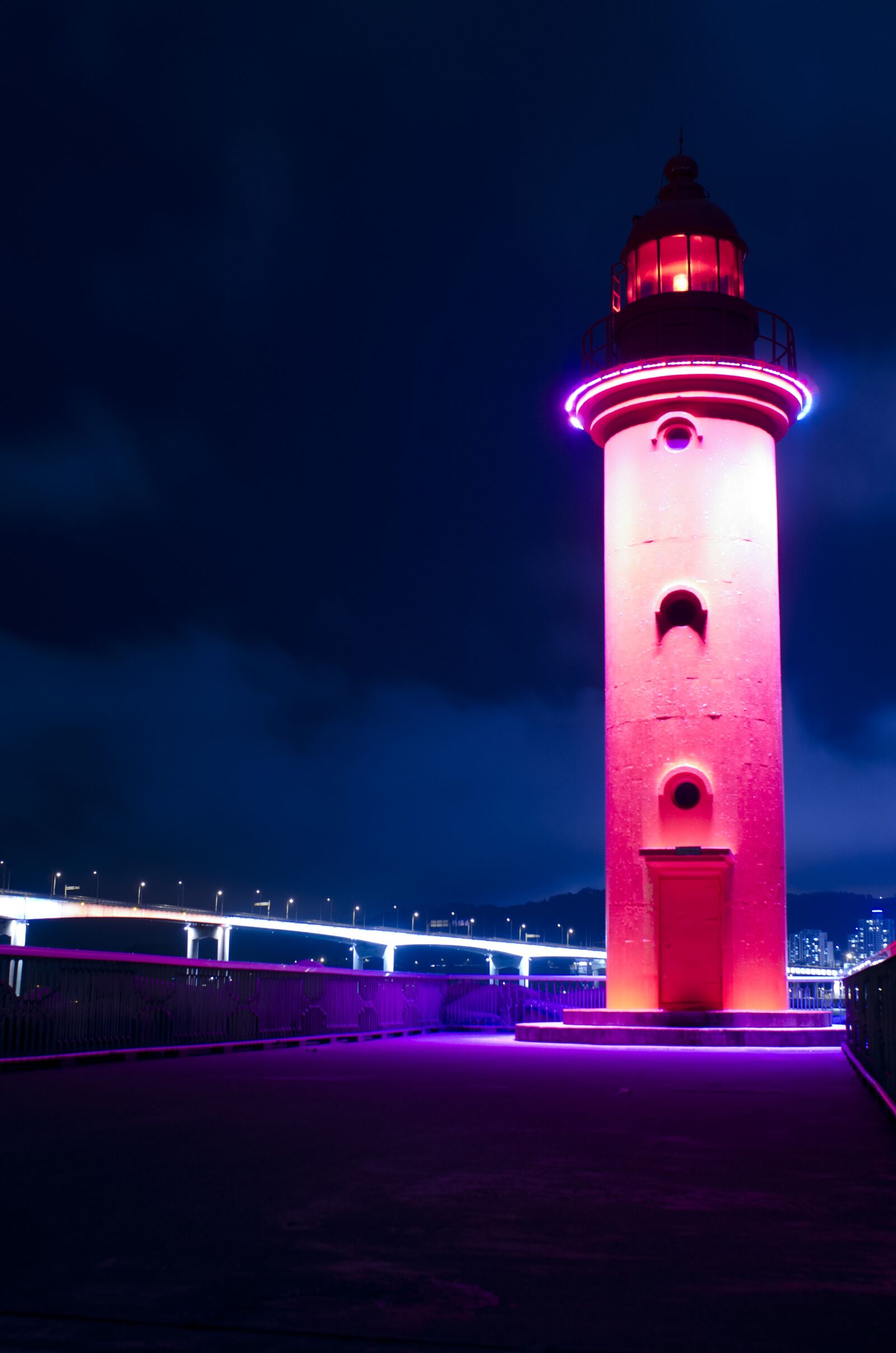 Nikon D7000 sample photo. Lighthouse, red, busan photography