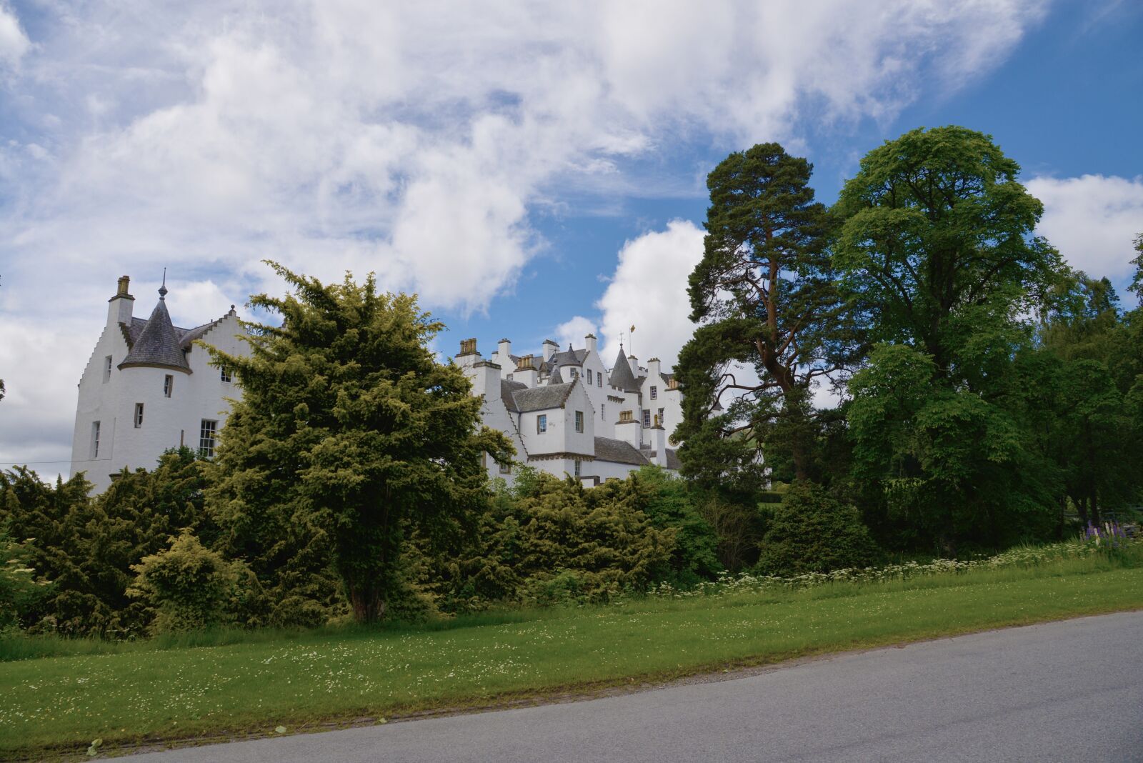 Nikon D600 sample photo. Scotland, blair castle, castle photography