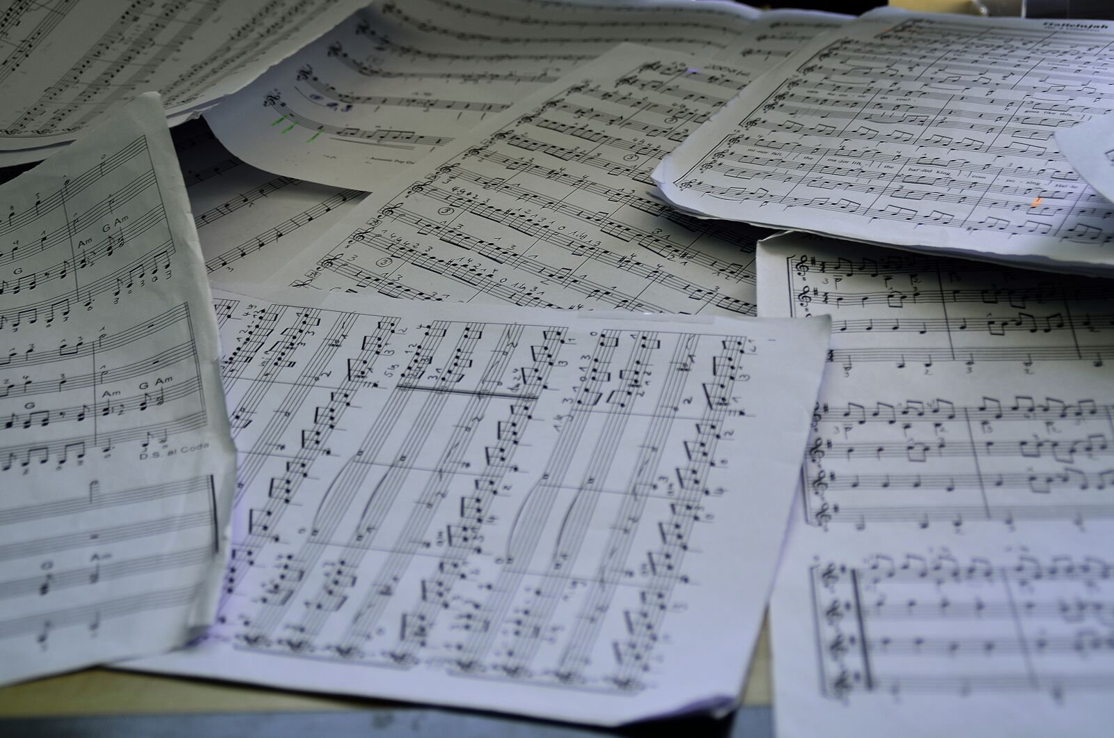 Nikon D5100 sample photo. Music, clef, sound photography