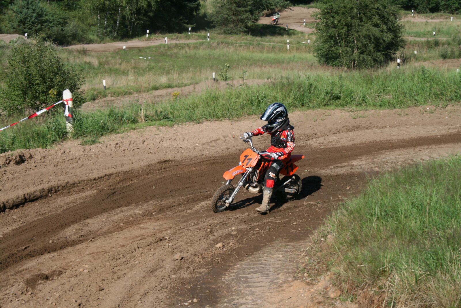 Canon EOS 400D (EOS Digital Rebel XTi / EOS Kiss Digital X) sample photo. Motocross, race, motorcycle photography