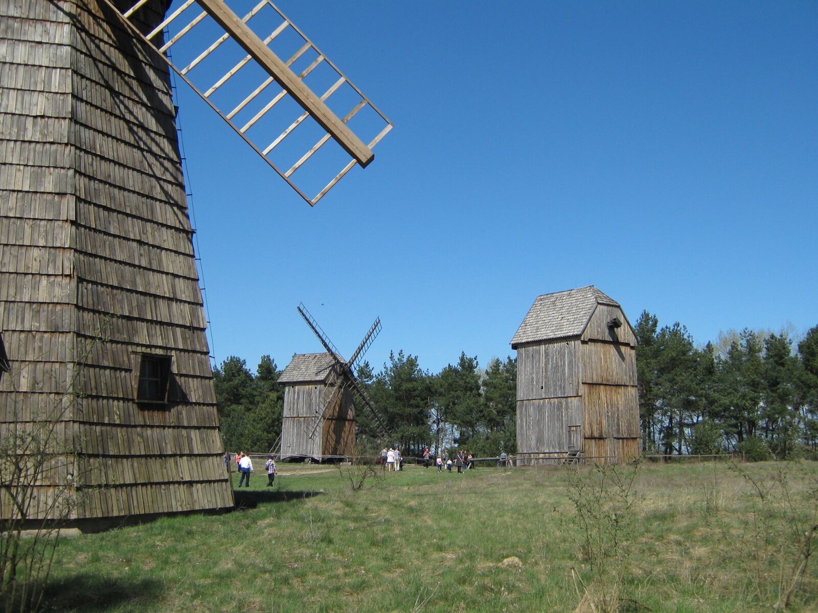 Canon PowerShot A470 sample photo. The windmills, mill, windmill photography