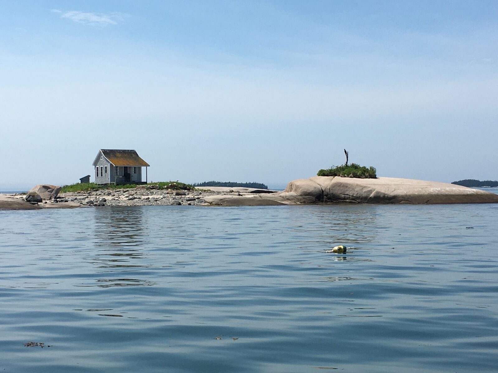 iPhone 6s back camera 4.15mm f/2.2 sample photo. Maine, jonesport, cabin photography