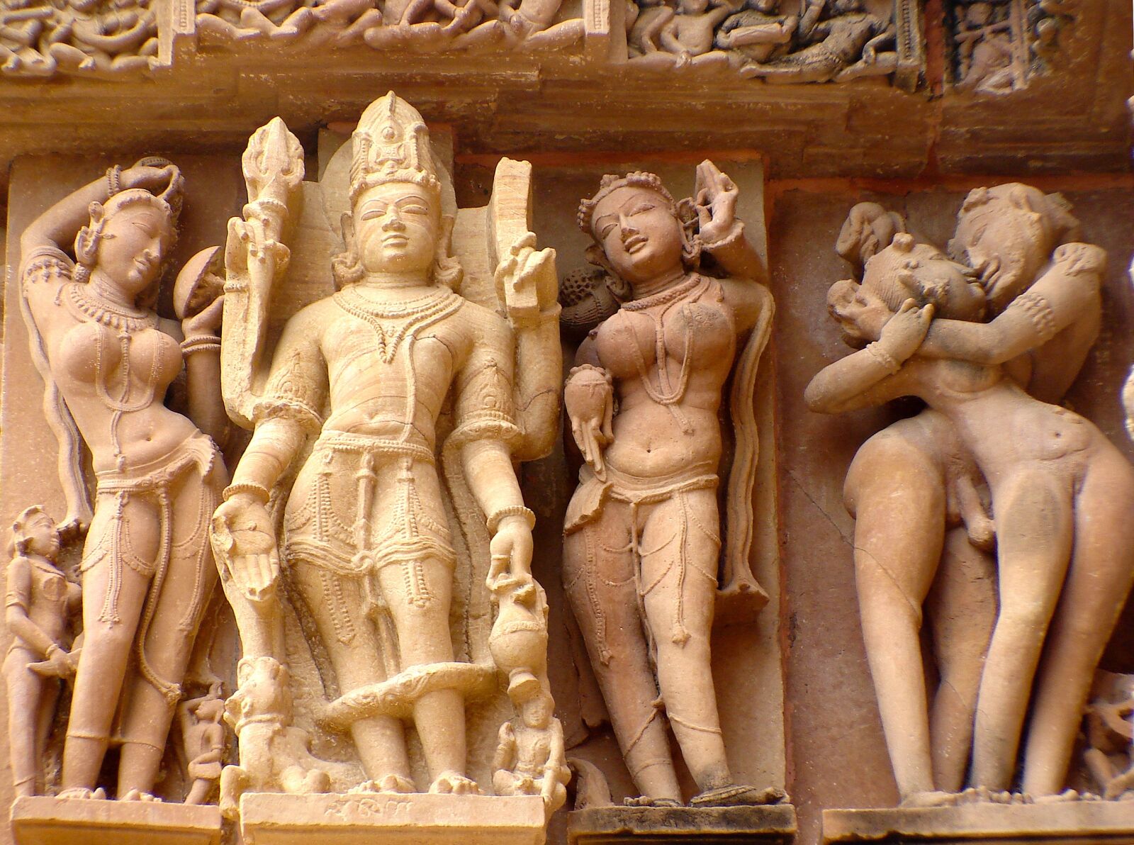 Sony DSC-H1 sample photo. Khajuraho, india, temple photography