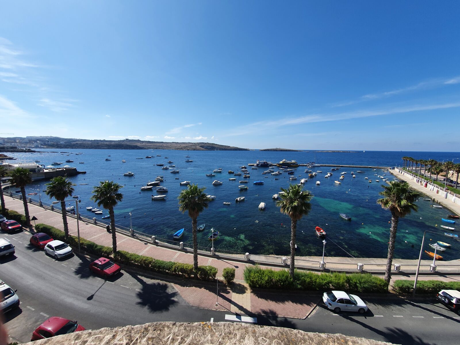 Samsung Galaxy S10+ sample photo. Malta, sea, view photography