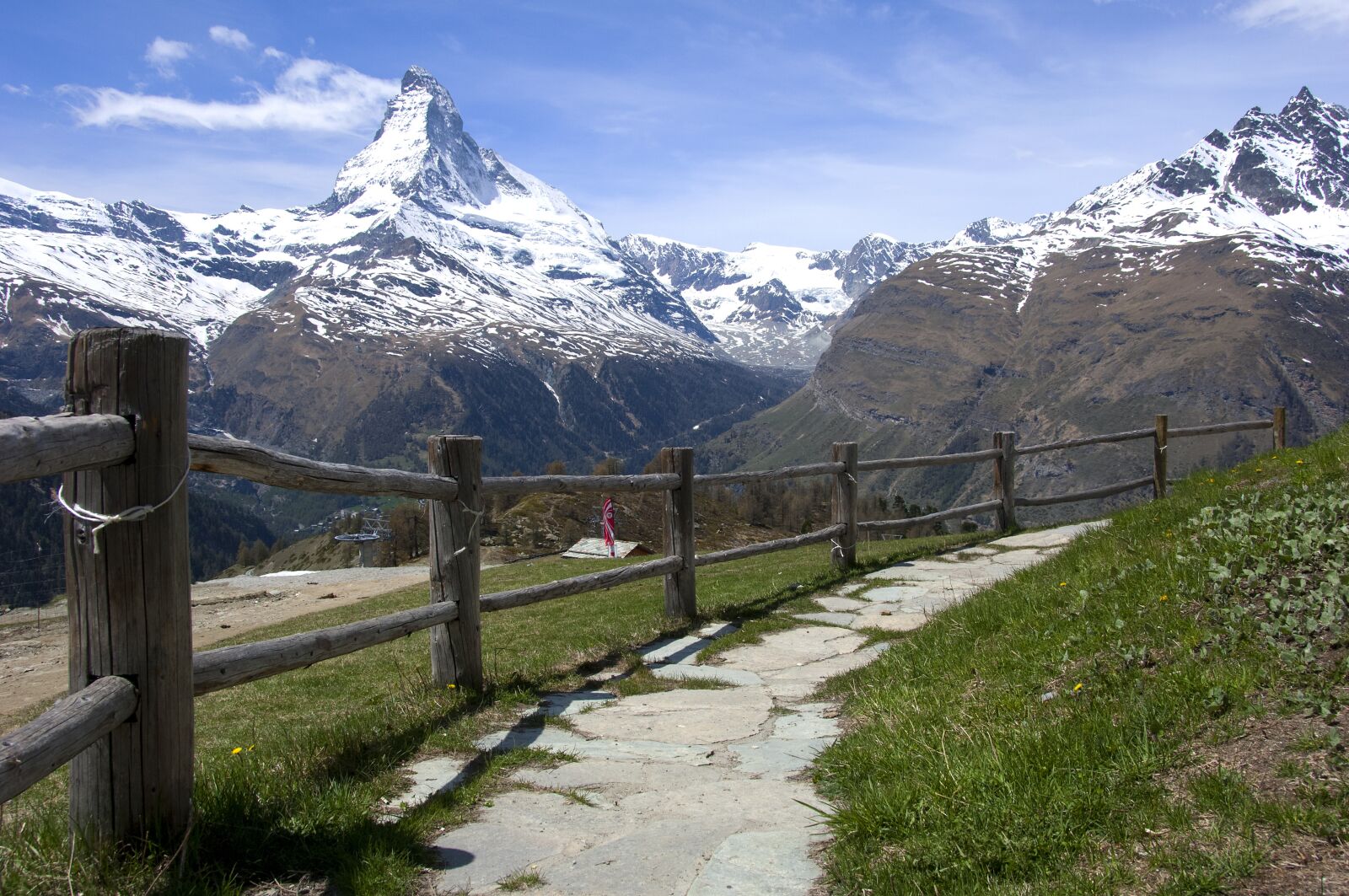 Nikon D2X sample photo. Matterhorn, alps, nature photography