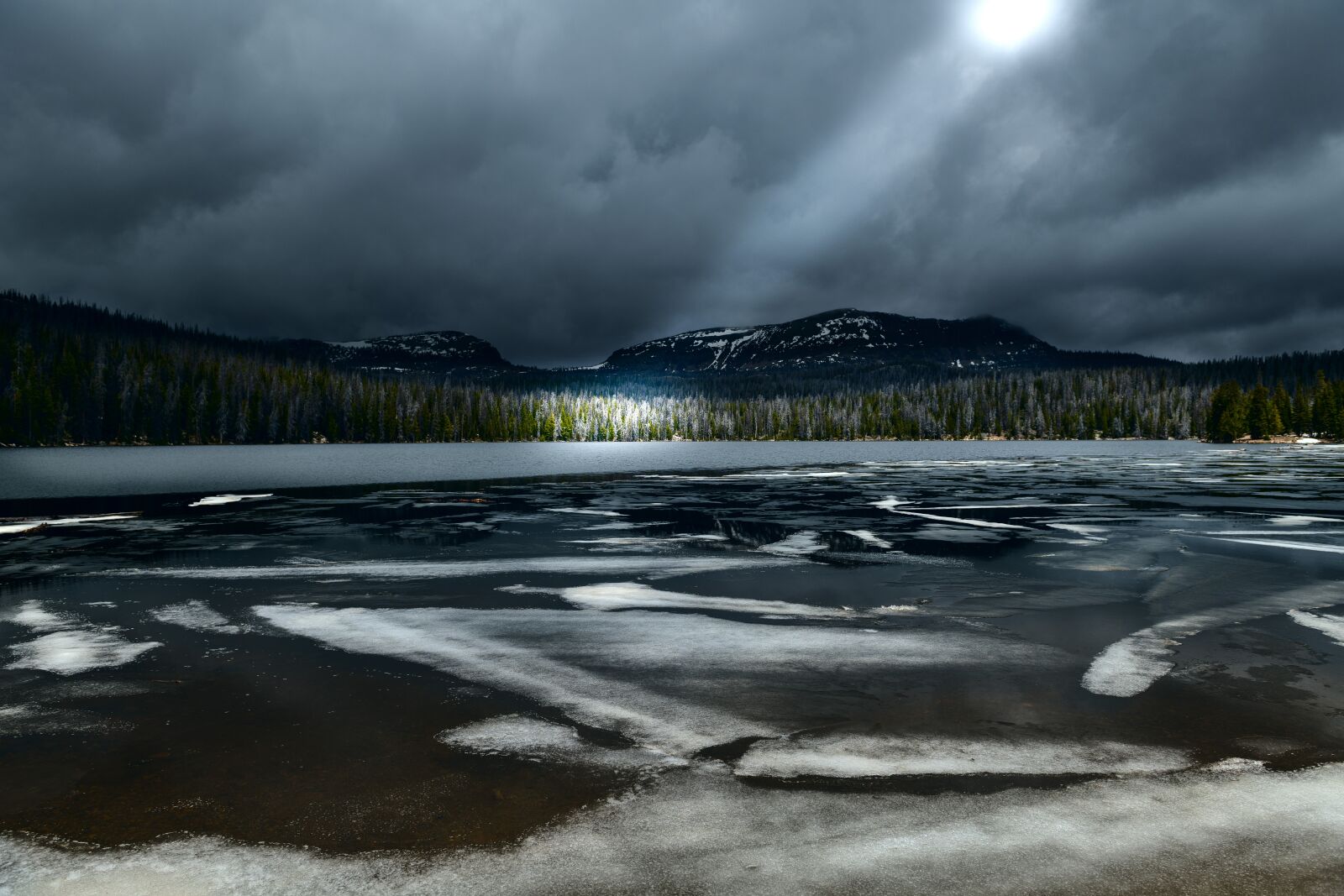 Nikon D850 sample photo. Winter, lake, utah photography