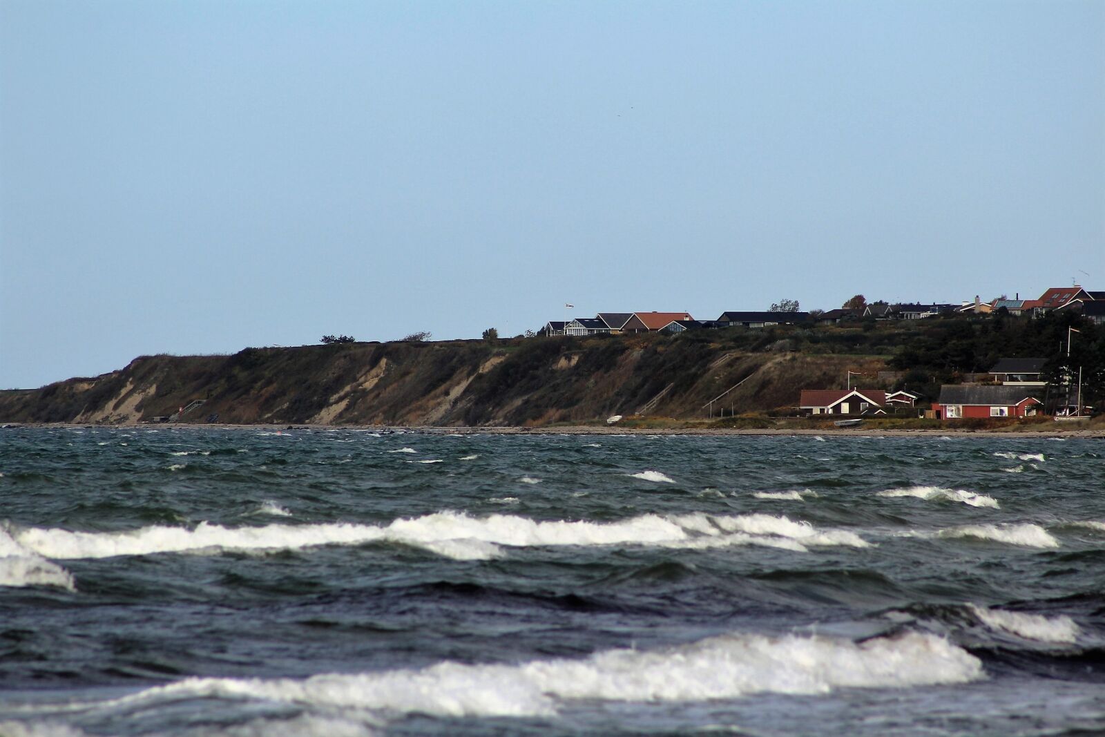 Canon EF 75-300mm f/4-5.6 sample photo. Wave, sea, coast photography