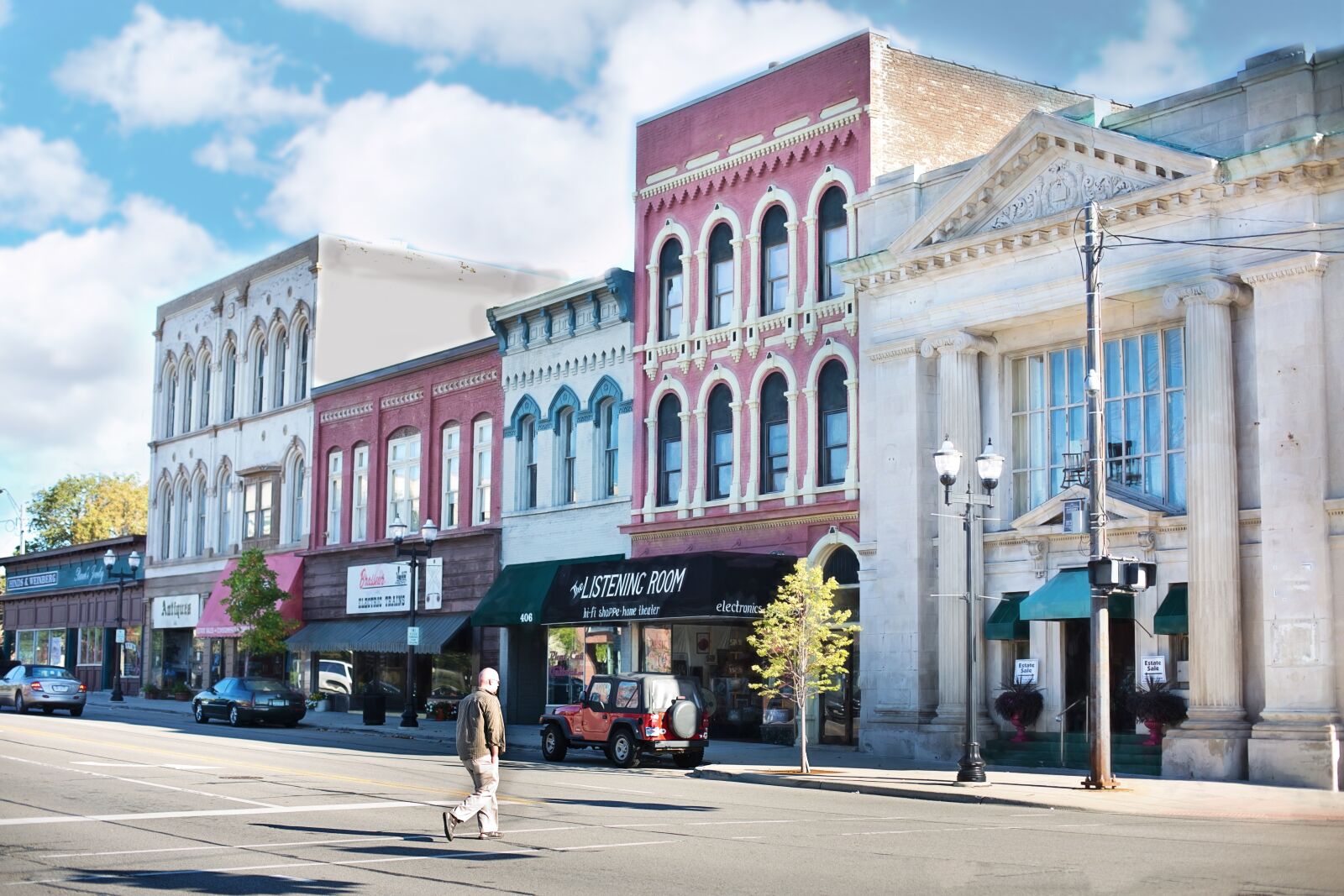 Canon EF 50mm F1.4 USM sample photo. Historic buildings, city block photography