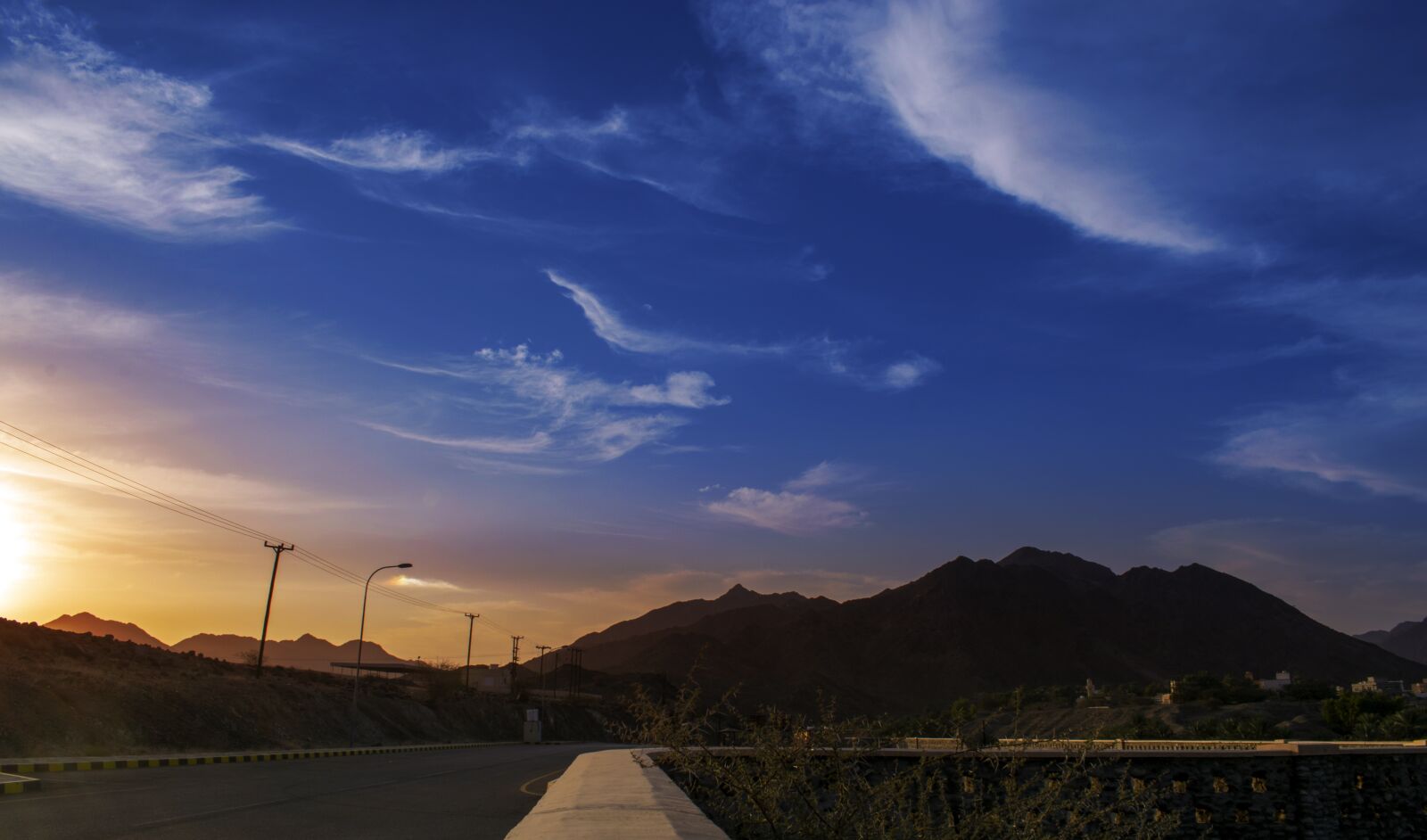 Nikon D3300 sample photo. Sunset, dusk, blue photography
