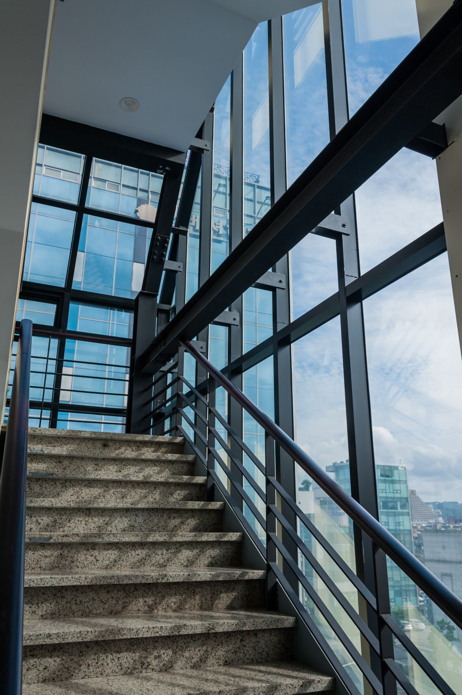 Nikon D700 sample photo. Stairs, architecture, indoor photography