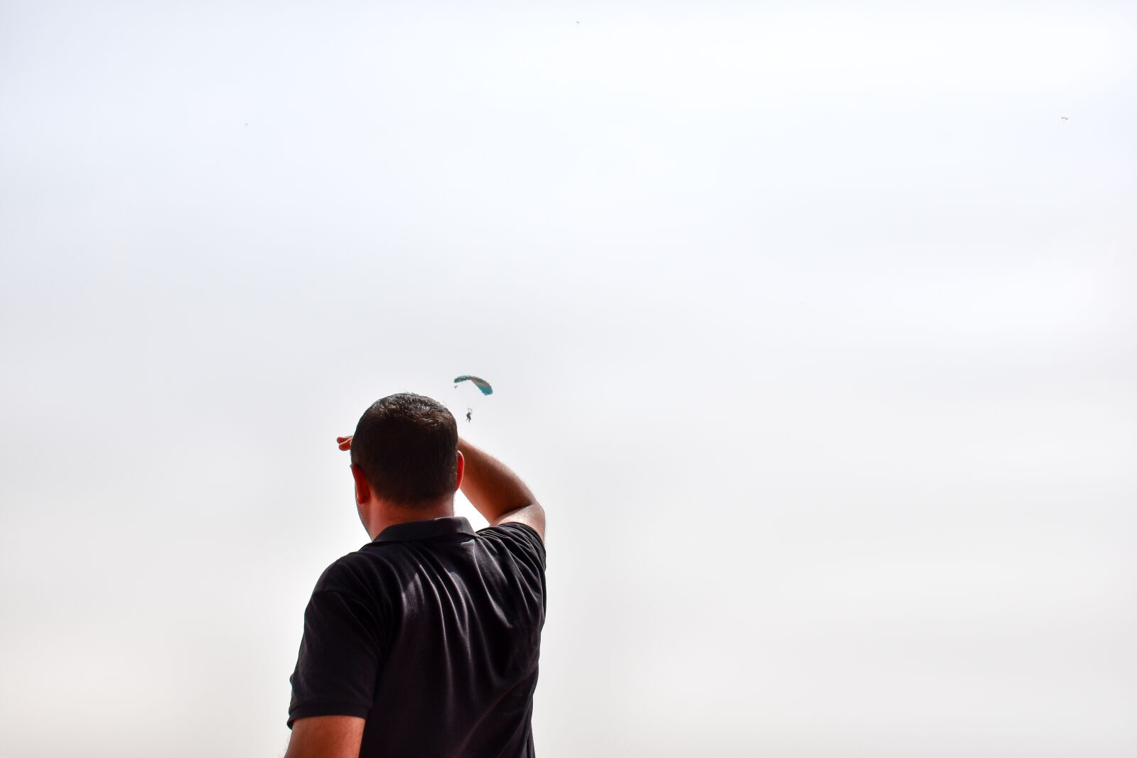 Nikon D5600 sample photo. Parachute, skydiving, sky photography