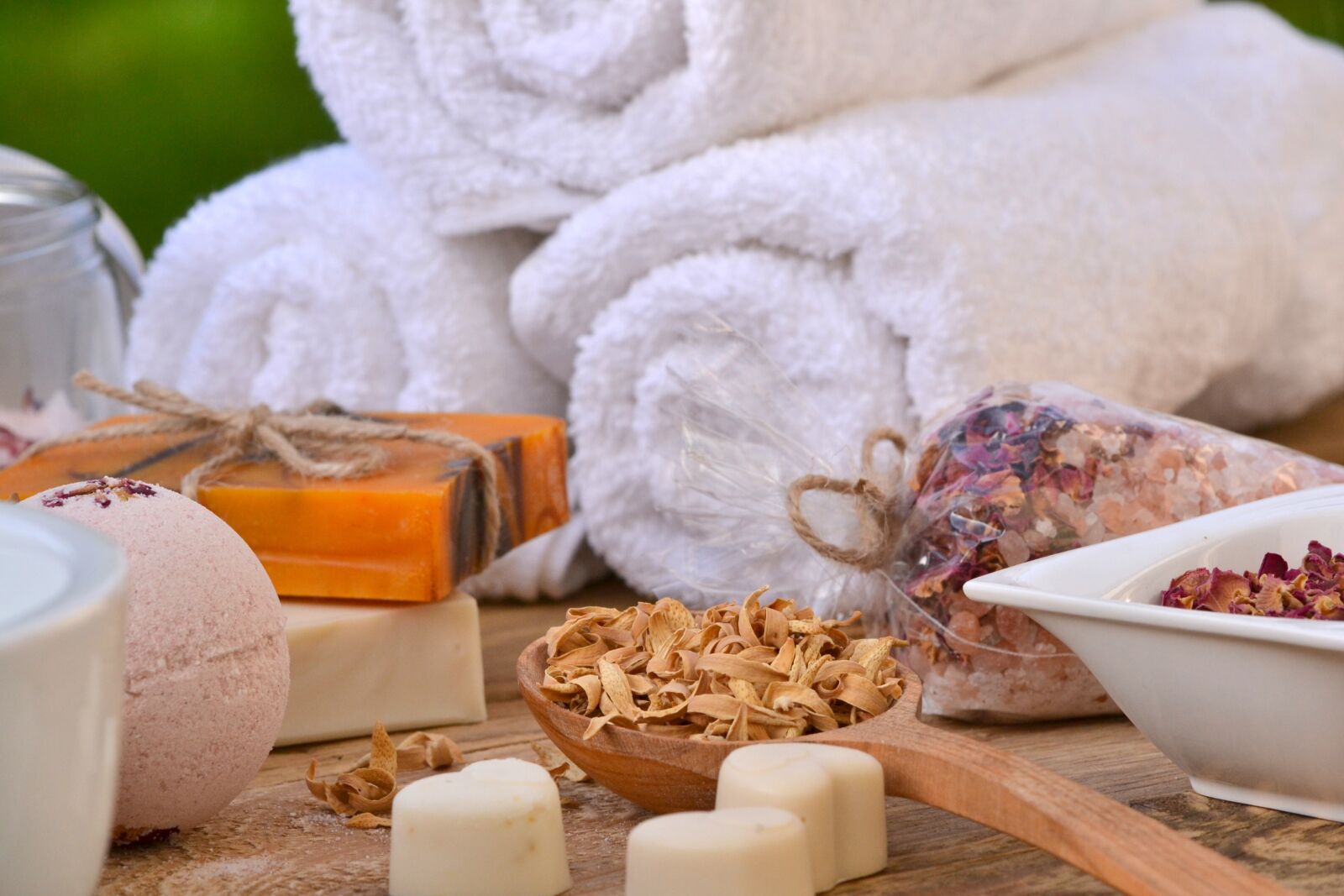 Nikon D3100 sample photo. Herbs, soap, recreation photography