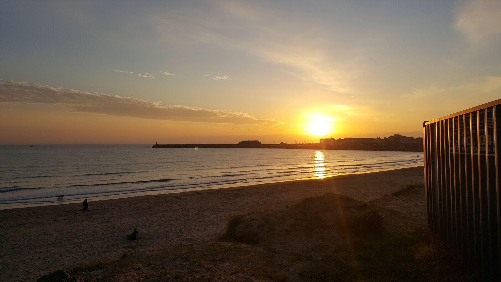Samsung Galaxy S6 sample photo. Beach, sunset, dusk photography