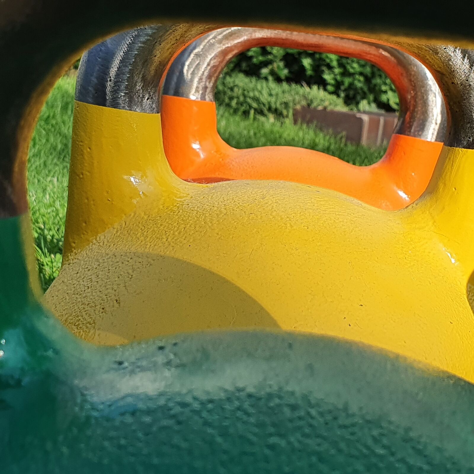 Samsung SM-G973F sample photo. Workout, kettlebell, training photography