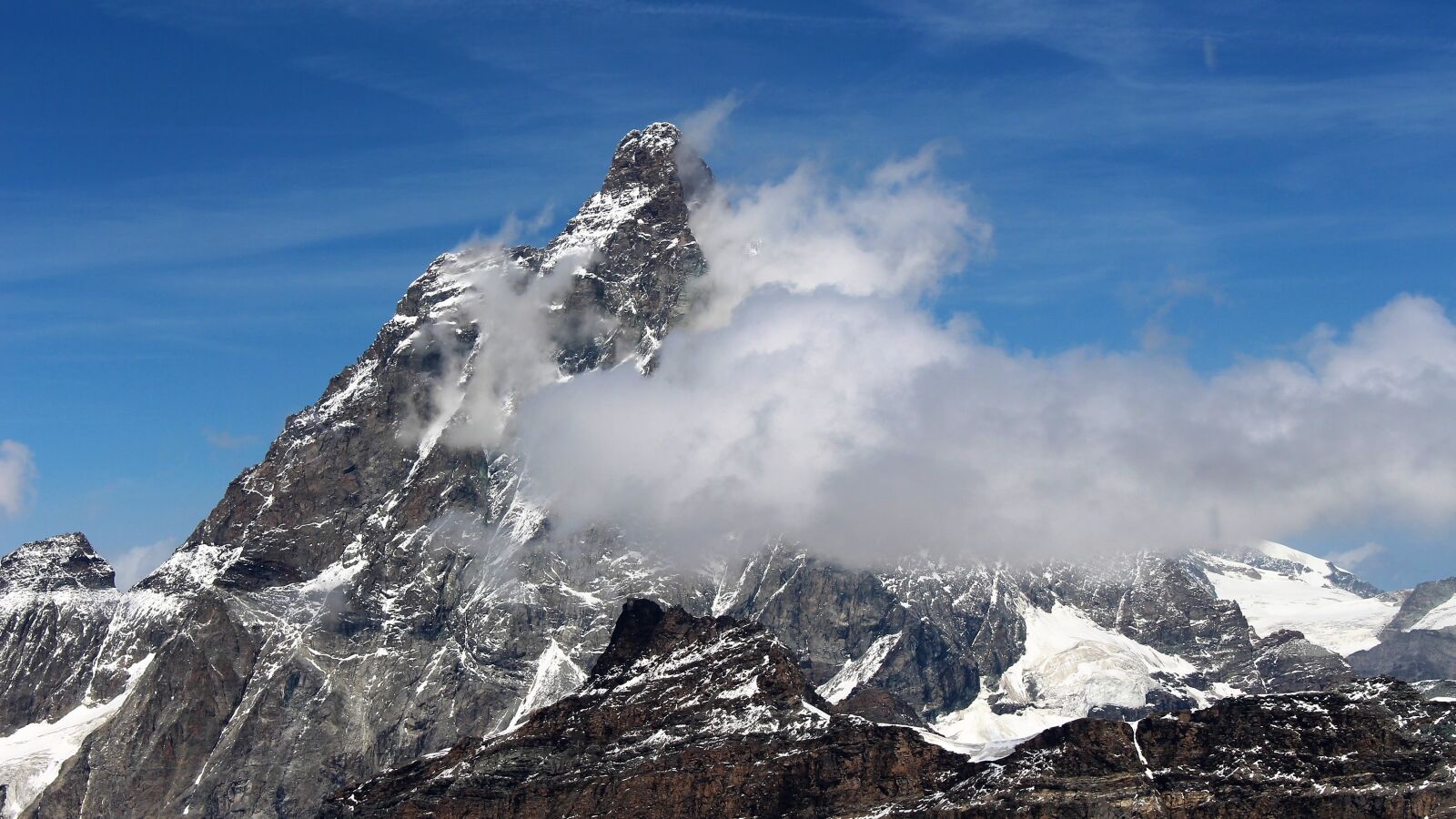 Canon EOS 700D (EOS Rebel T5i / EOS Kiss X7i) sample photo. Mountain, snow, panoramic photography