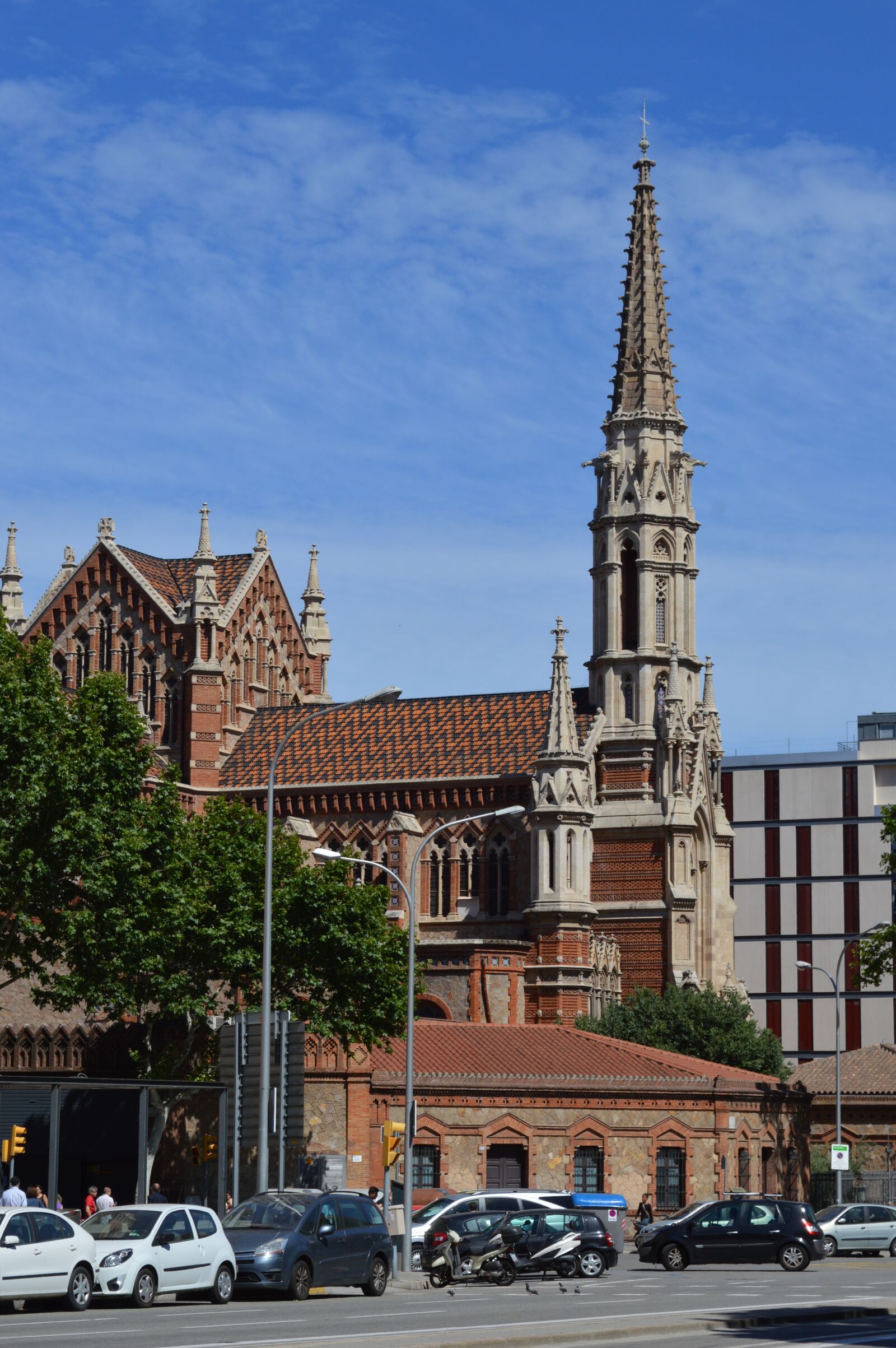 Nikon D3200 sample photo. Barcelona, church of st photography