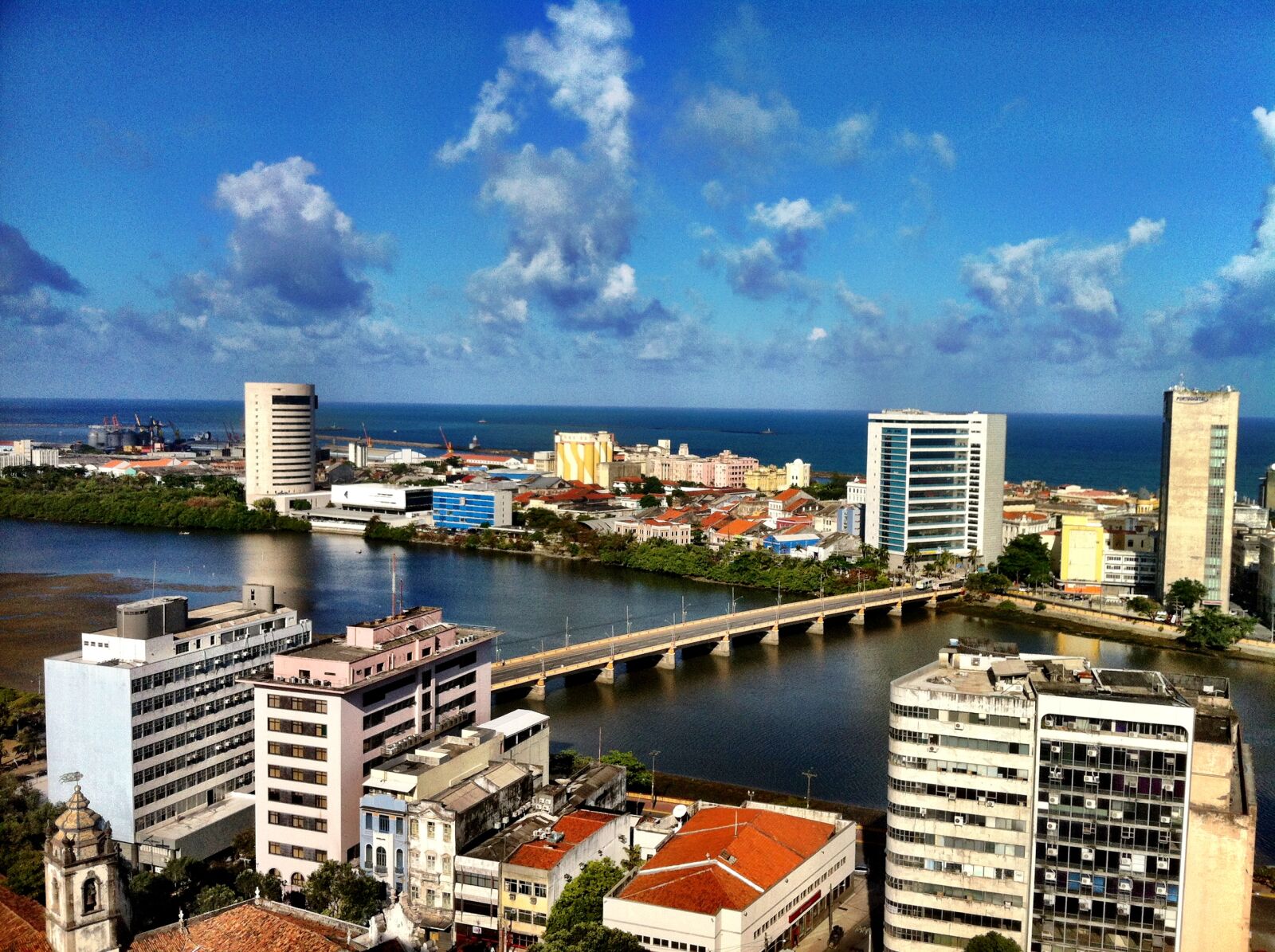 Apple iPhone 4 sample photo. Brazil, horizon, iphone, recife photography