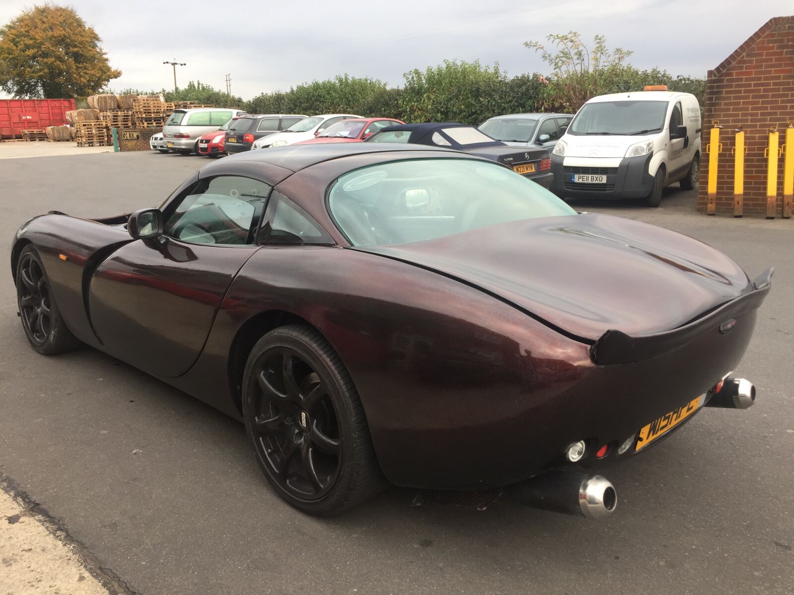 iPhone 6 back camera 4.15mm f/2.2 sample photo. Tvr, tuscan, sports car photography