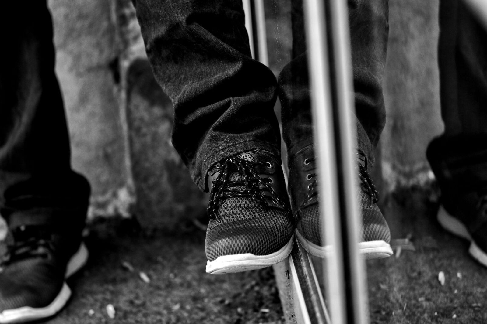 Canon EOS 7D Mark II sample photo. Feet, footwear, male photography
