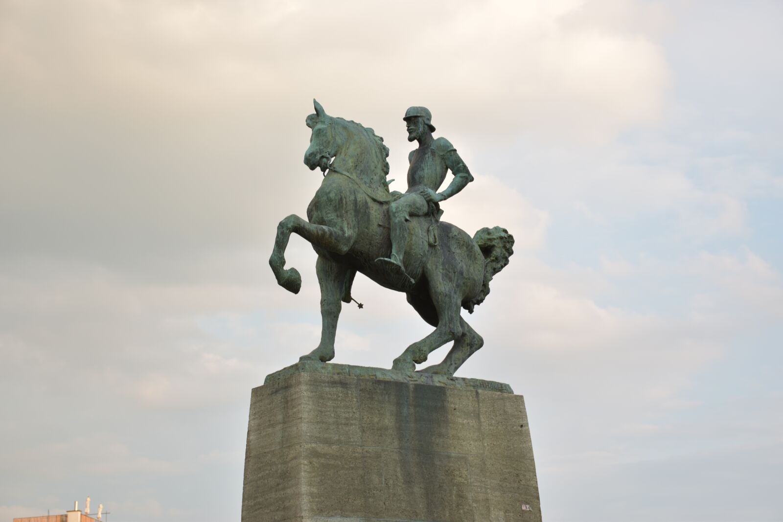 Nikon D5500 sample photo. Statue, man, horse photography