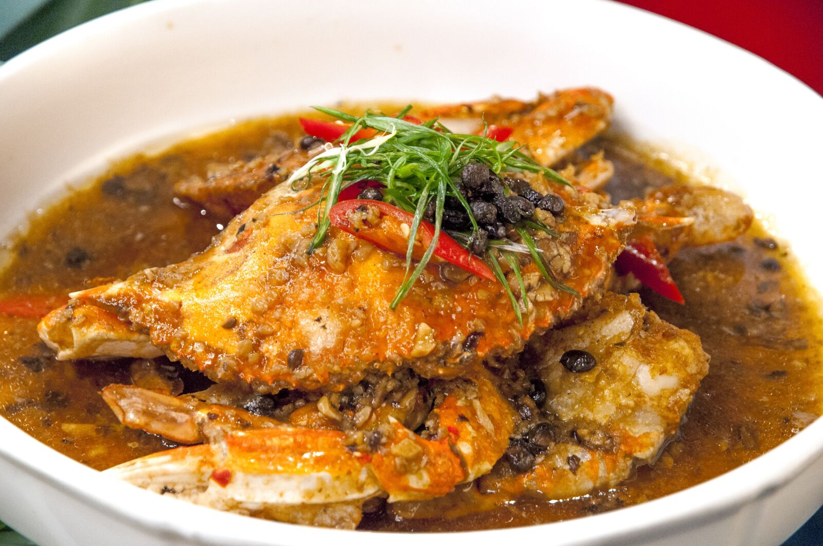 Nikon D90 sample photo. Braised, crab, soup photography