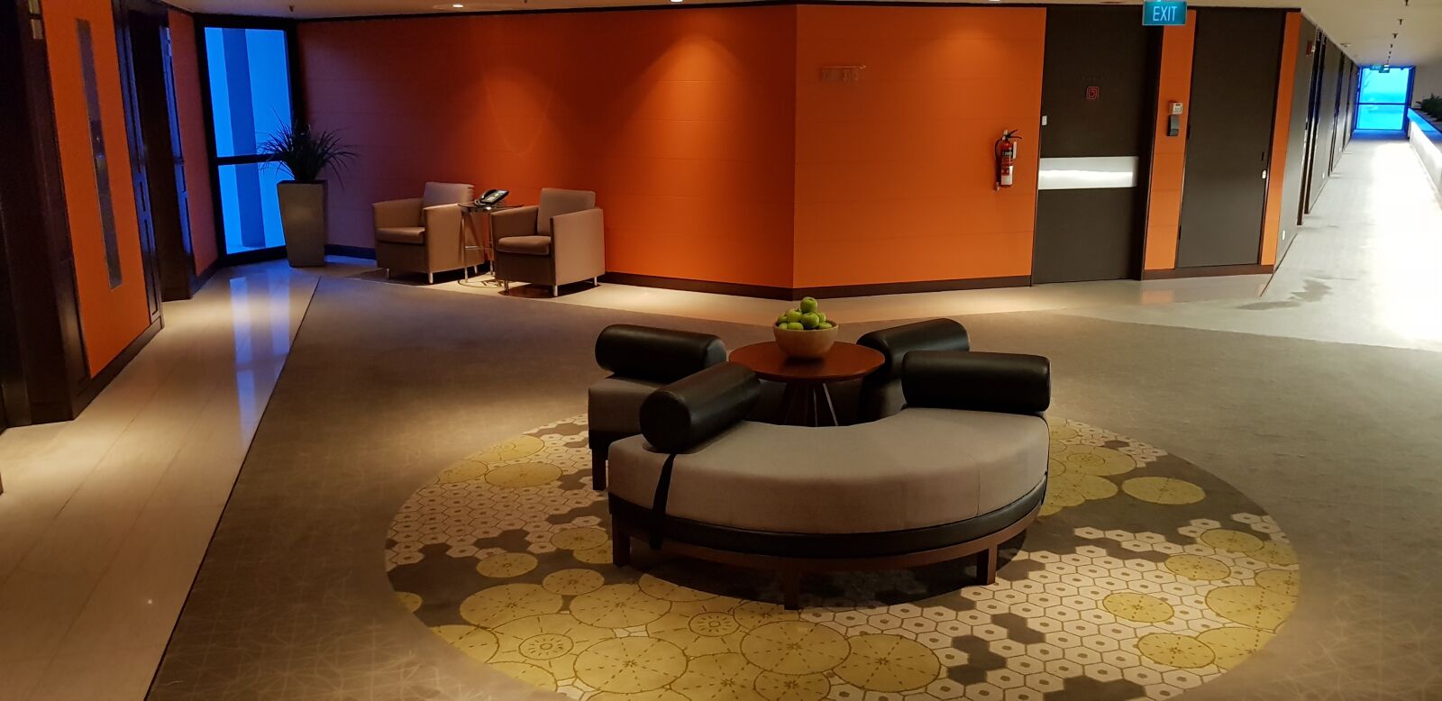 Samsung Galaxy S8+ sample photo. Hotel, hall, design photography