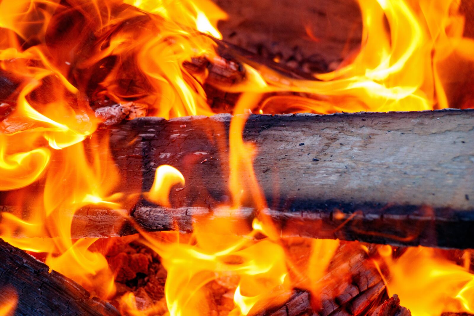 Canon EF-S 18-135mm F3.5-5.6 IS USM sample photo. Fire, red, coals photography
