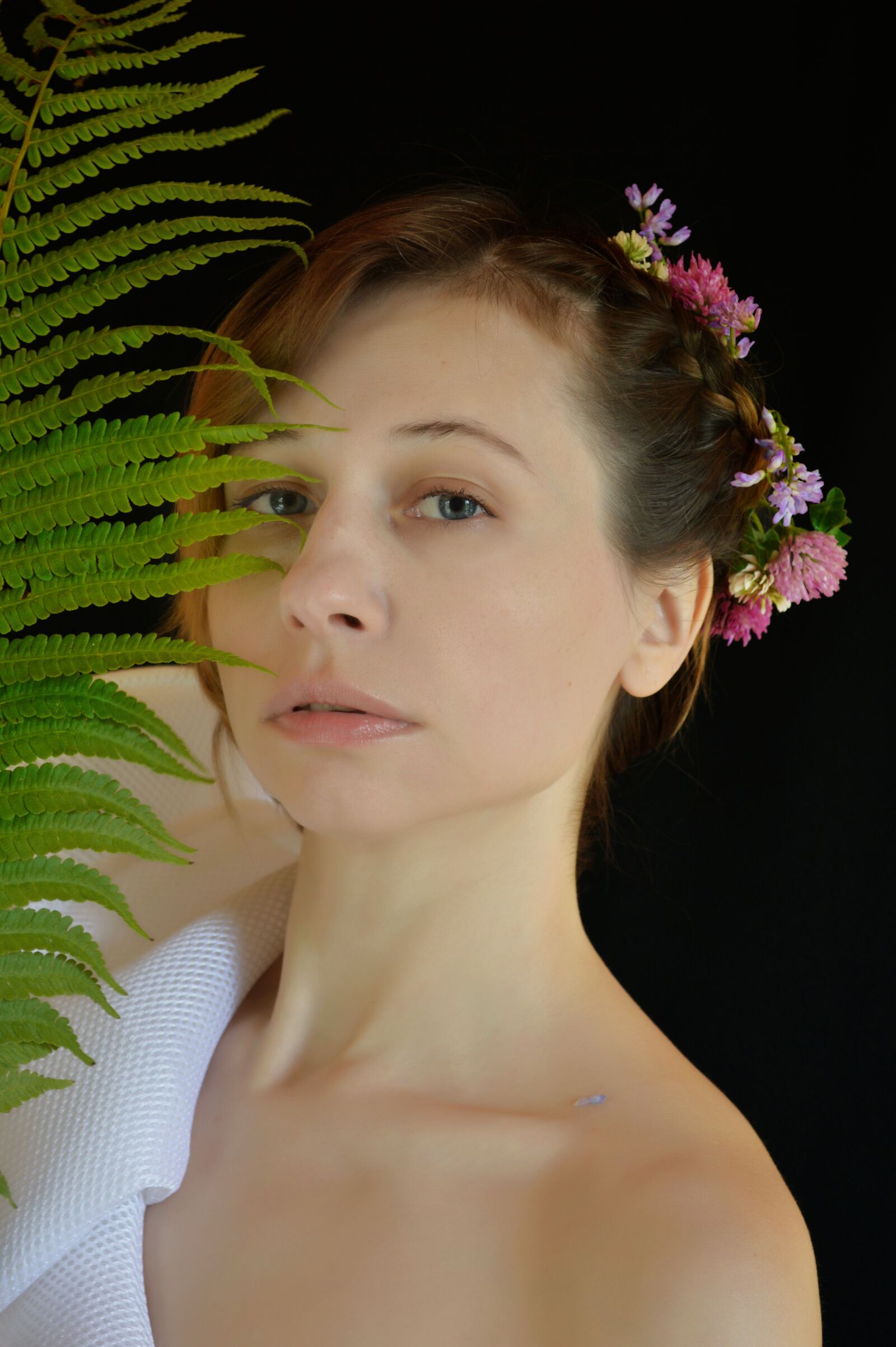 Nikon D3200 sample photo. View, fern, portrait photography