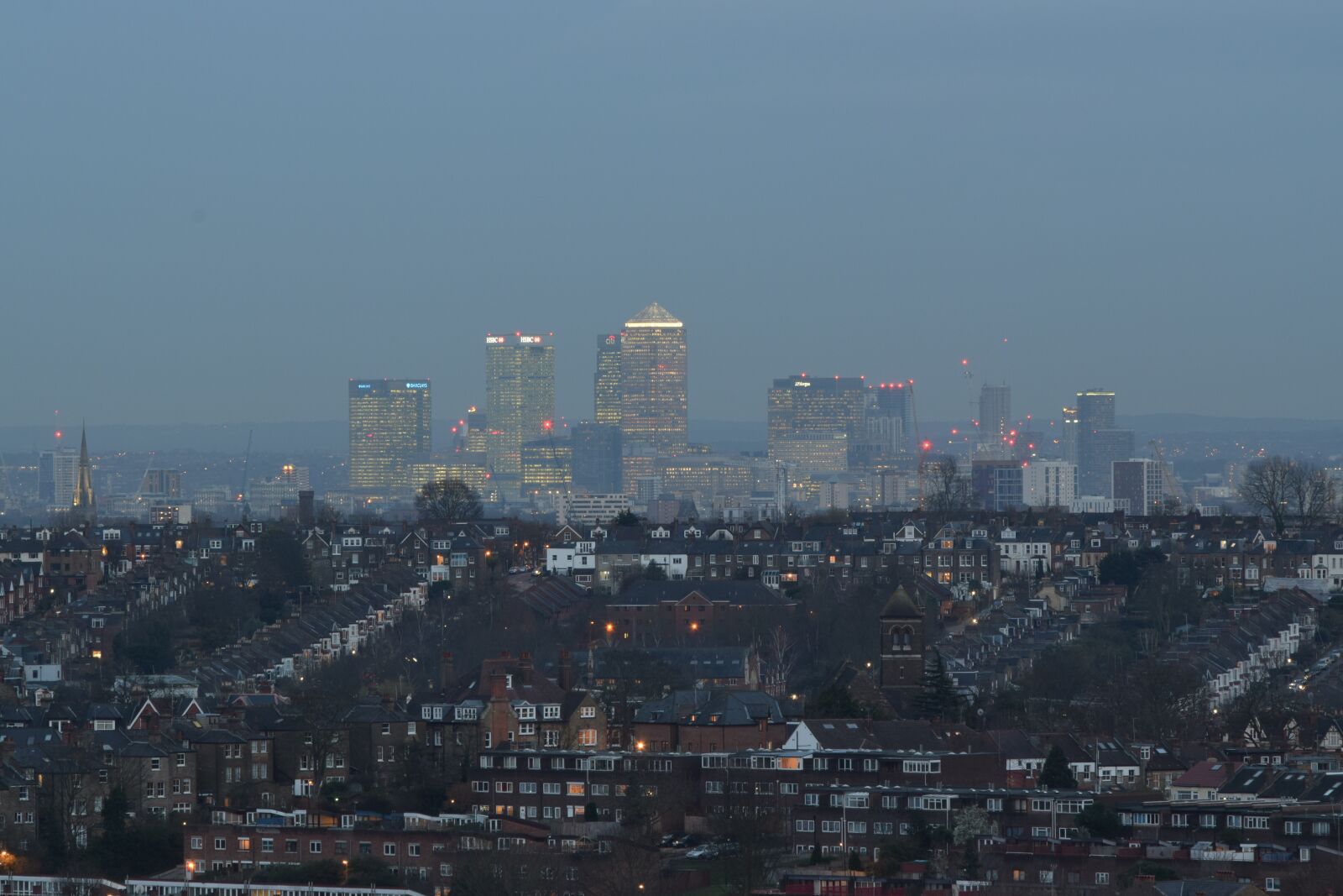 Nikon D5300 sample photo. Alexandra palace view, canary photography