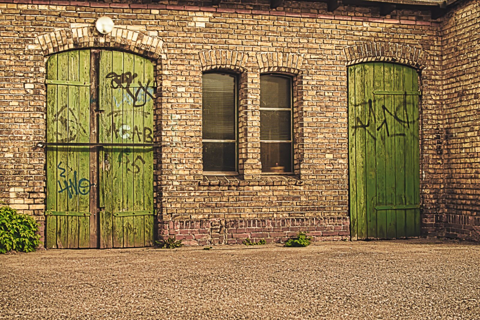 Nikon D3100 sample photo. Wall, lapsed, doors photography