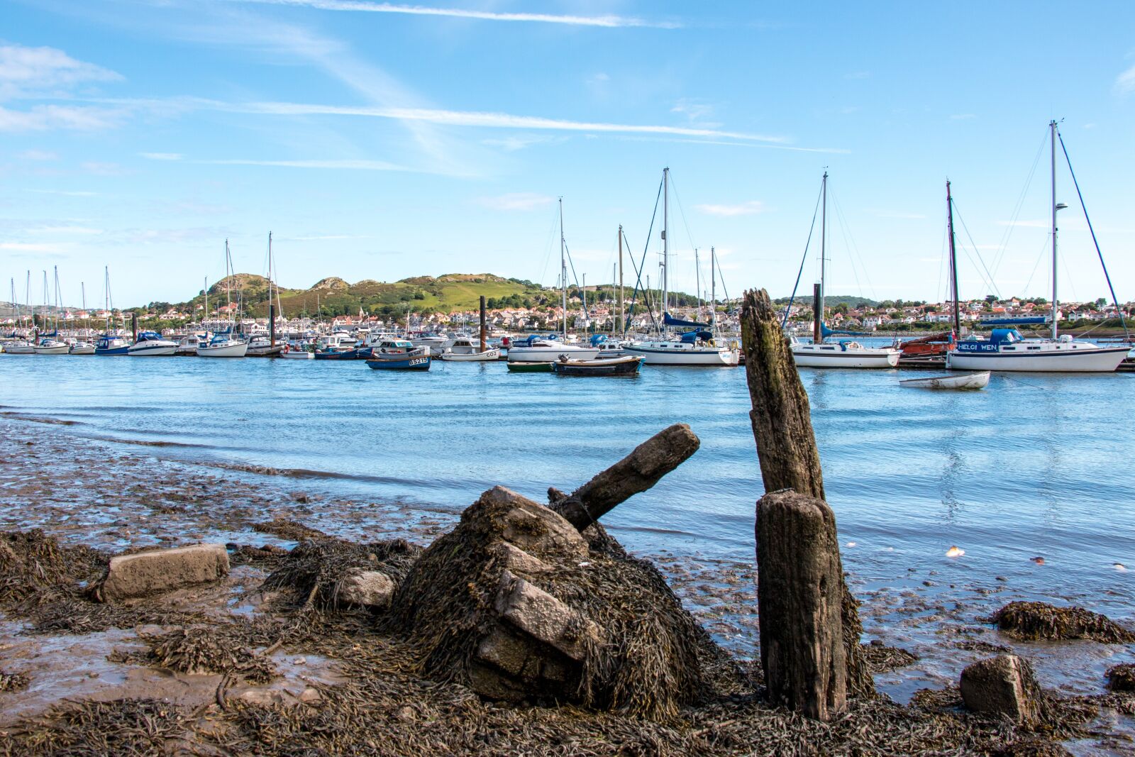 Canon EOS 70D sample photo. North wales, conwy bay photography