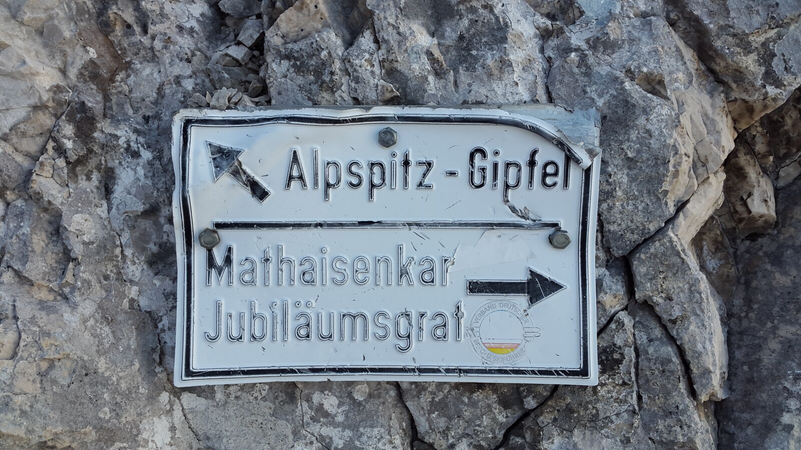 Samsung Galaxy Alpha sample photo. Alpspitze, arête, directory photography
