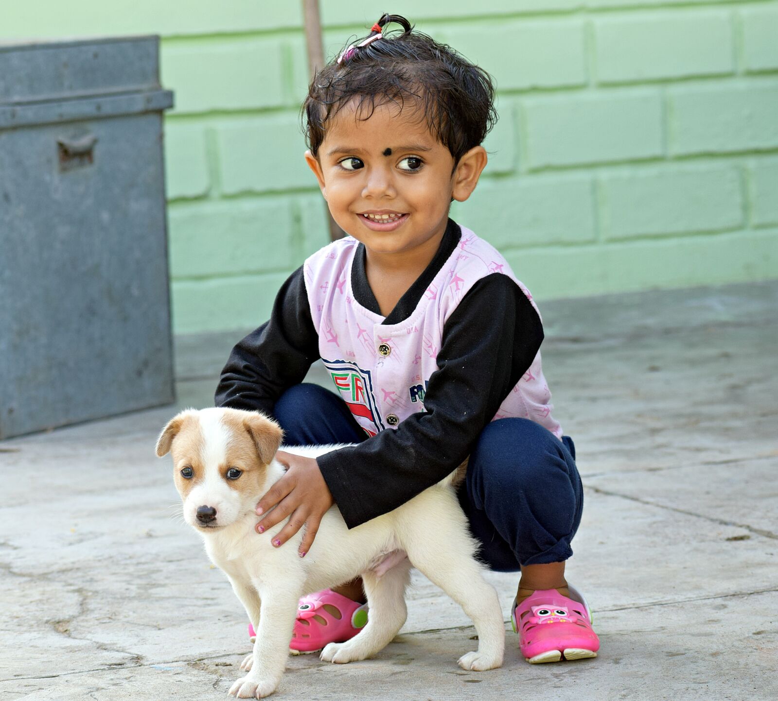 Nikon D3300 sample photo. Child, pup, puppy photography