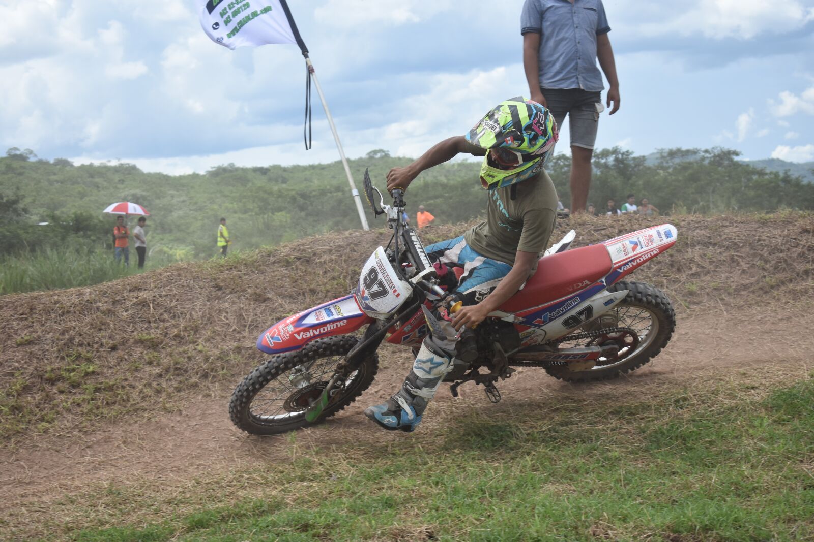 Nikon D3400 sample photo. Motocross, enduro, rally photography