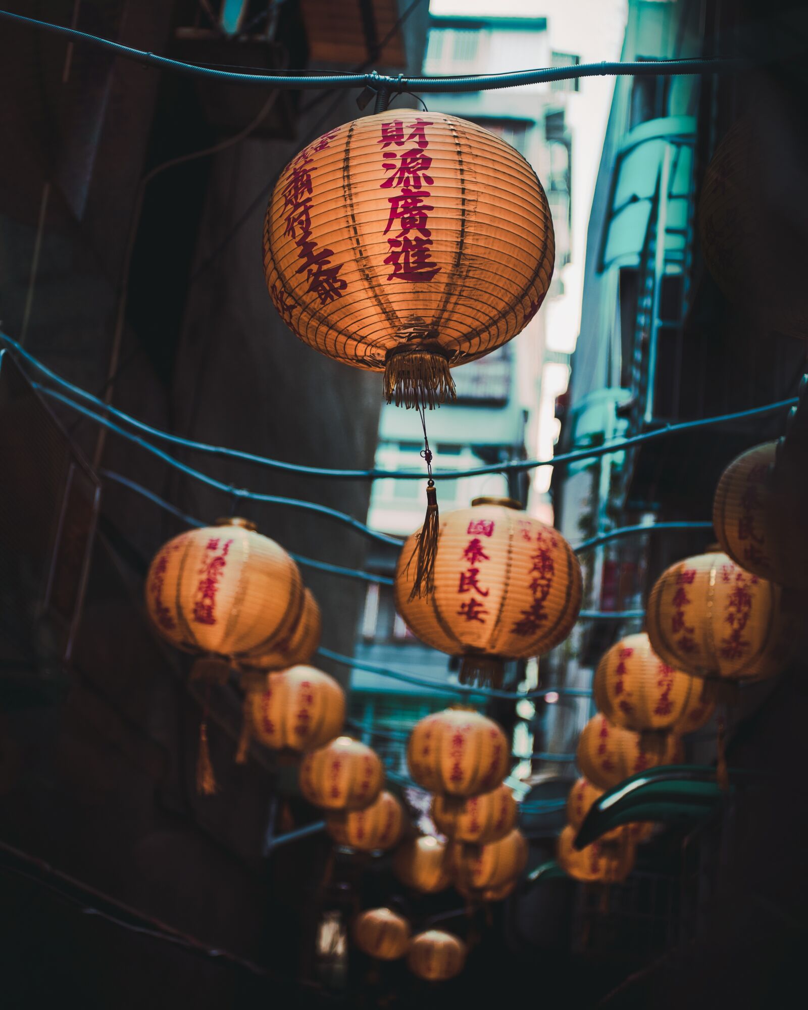 Nikon D610 sample photo. Lantern, taipei, taiwan photography