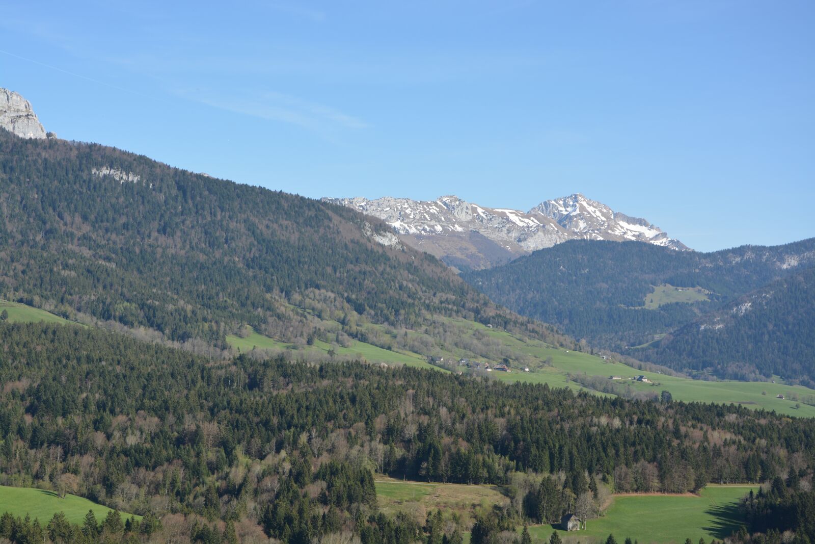 Nikon D5200 sample photo. Mountain landscape, blue sky photography