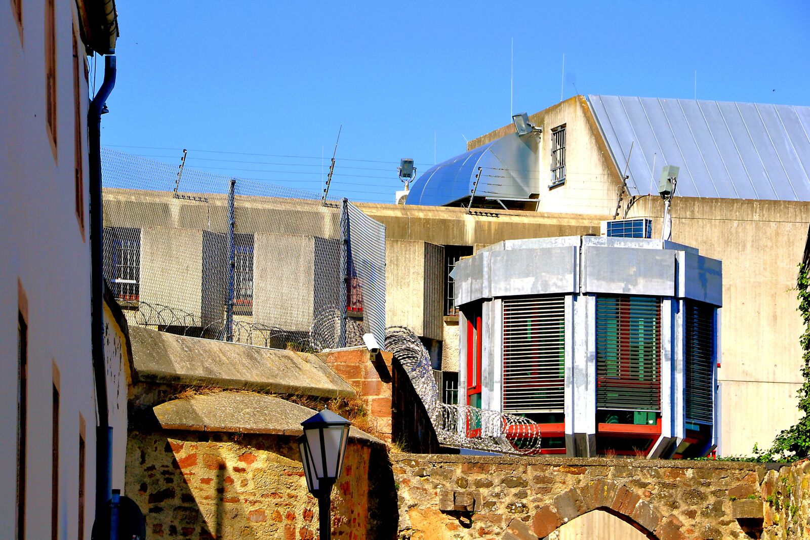 Nikon D3100 sample photo. Prison, jva, watchtower photography