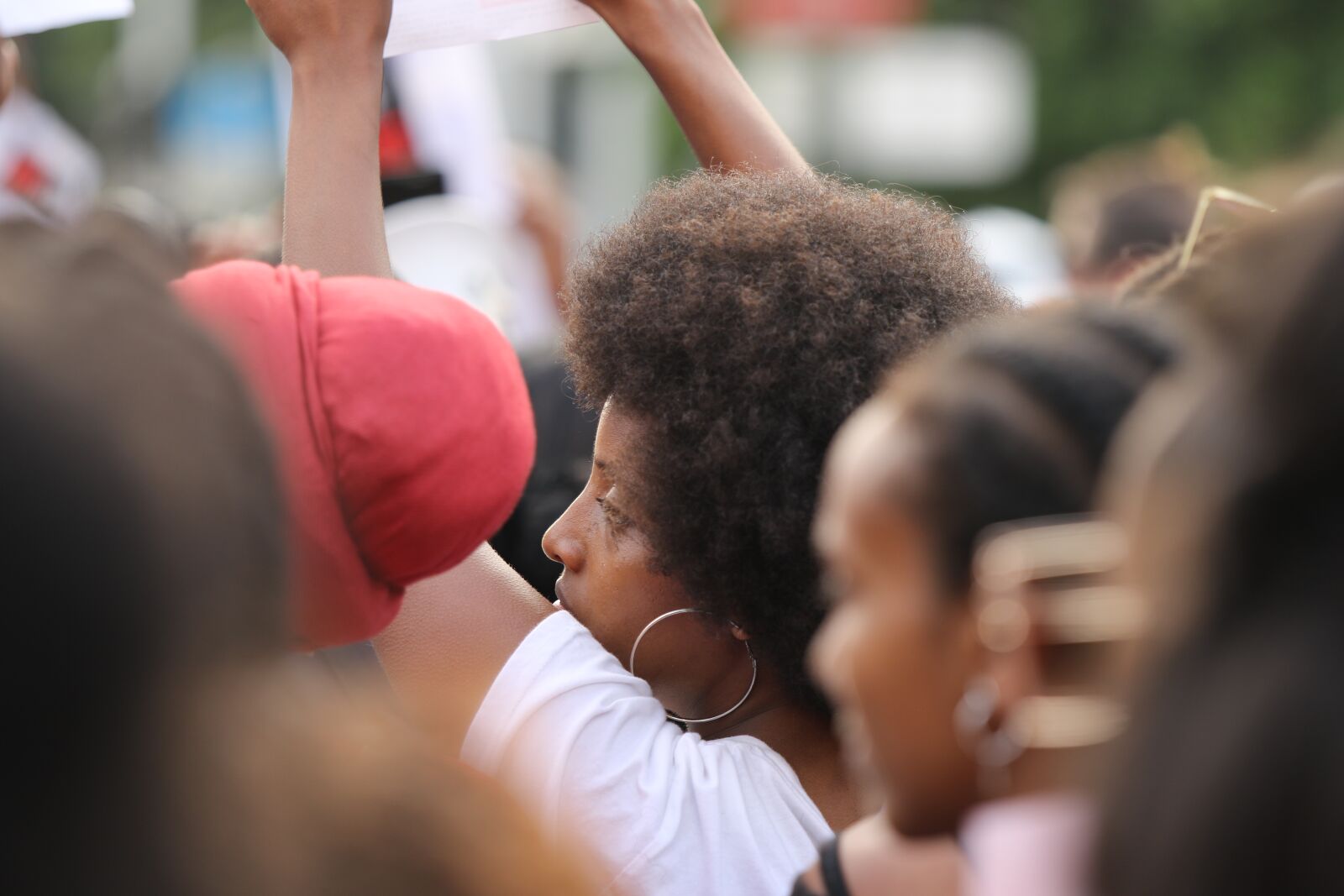 Tamron SP 70-200mm F2.8 Di VC USD G2 sample photo. Black lives matter, protest photography