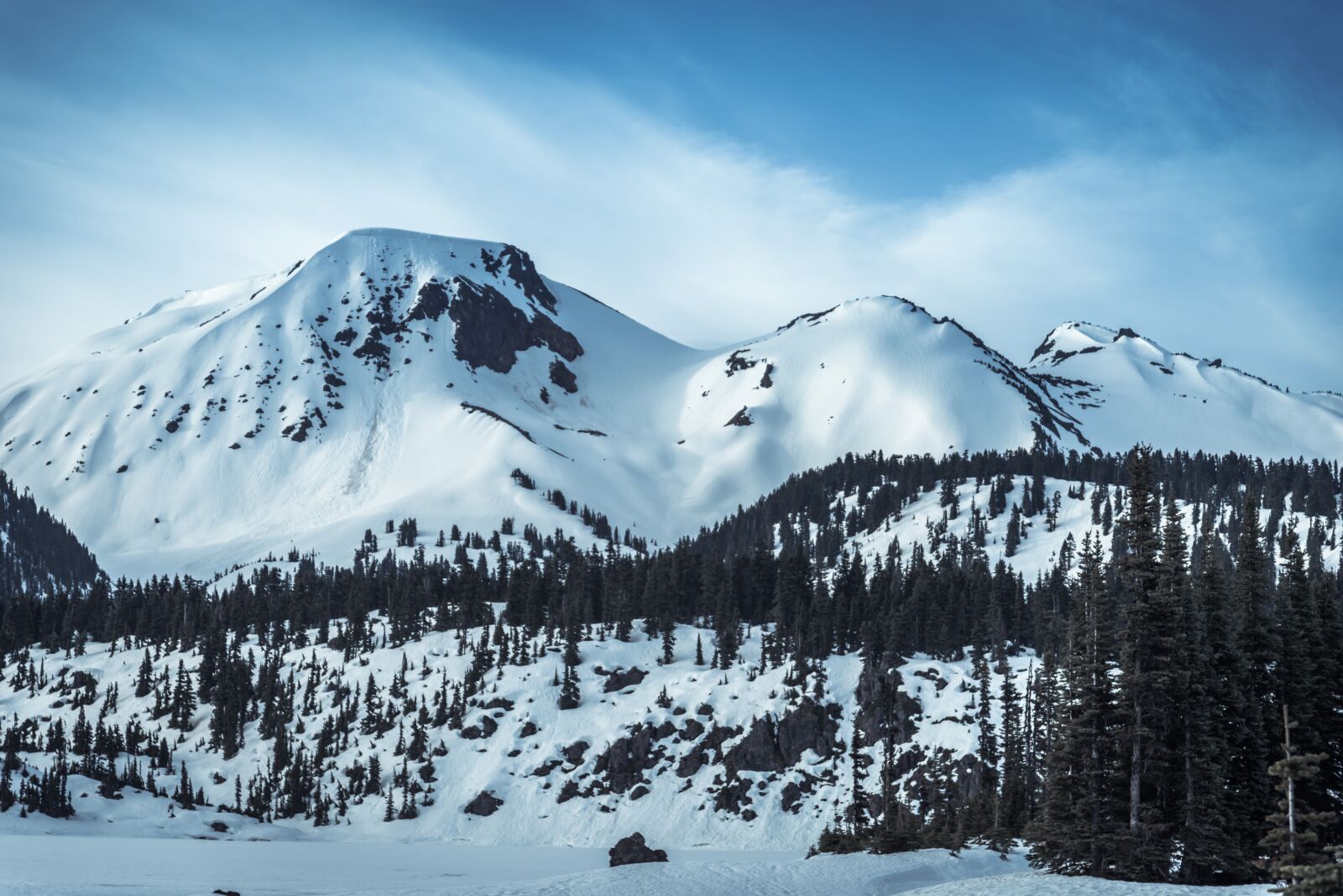 Nikon D610 sample photo. Mountains, snow, landscape photography