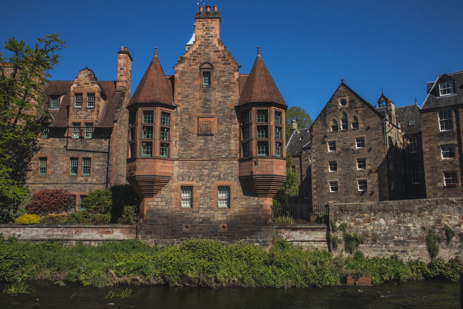 Canon EF 28mm F1.8 USM sample photo. Dean village, edinburgh, scotland photography