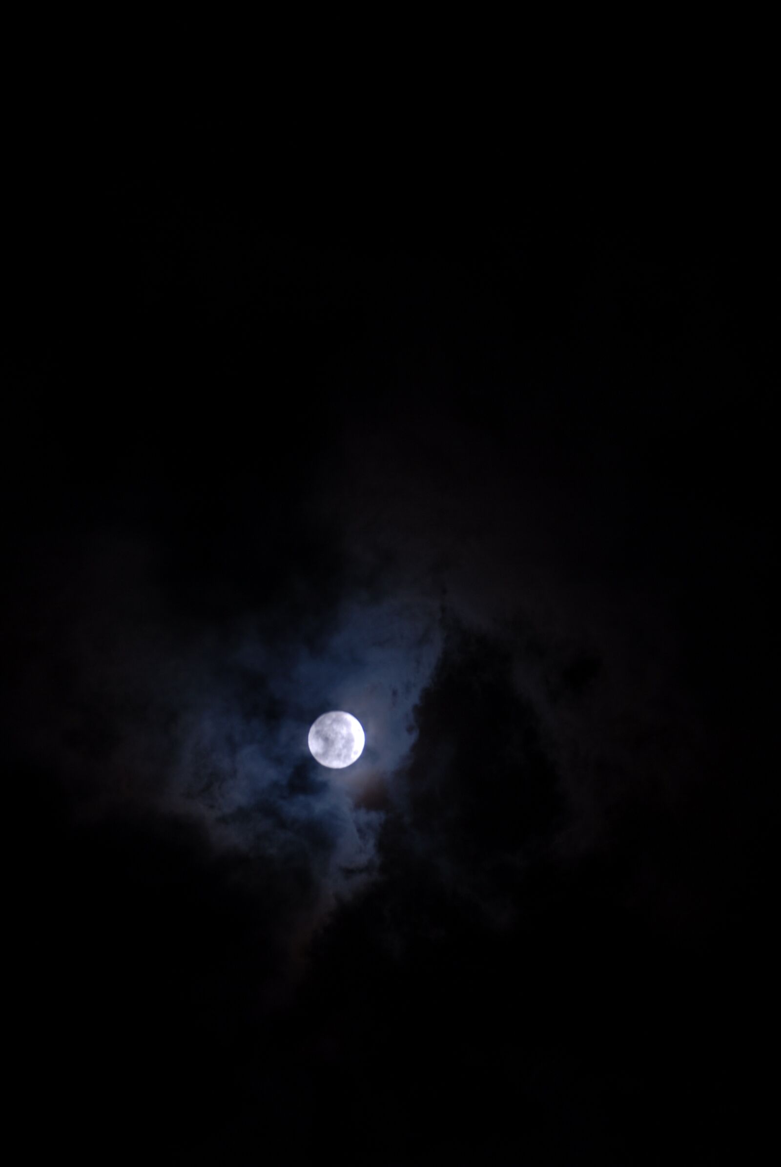 Nikon D200 sample photo. Moon, dusk, sky photography
