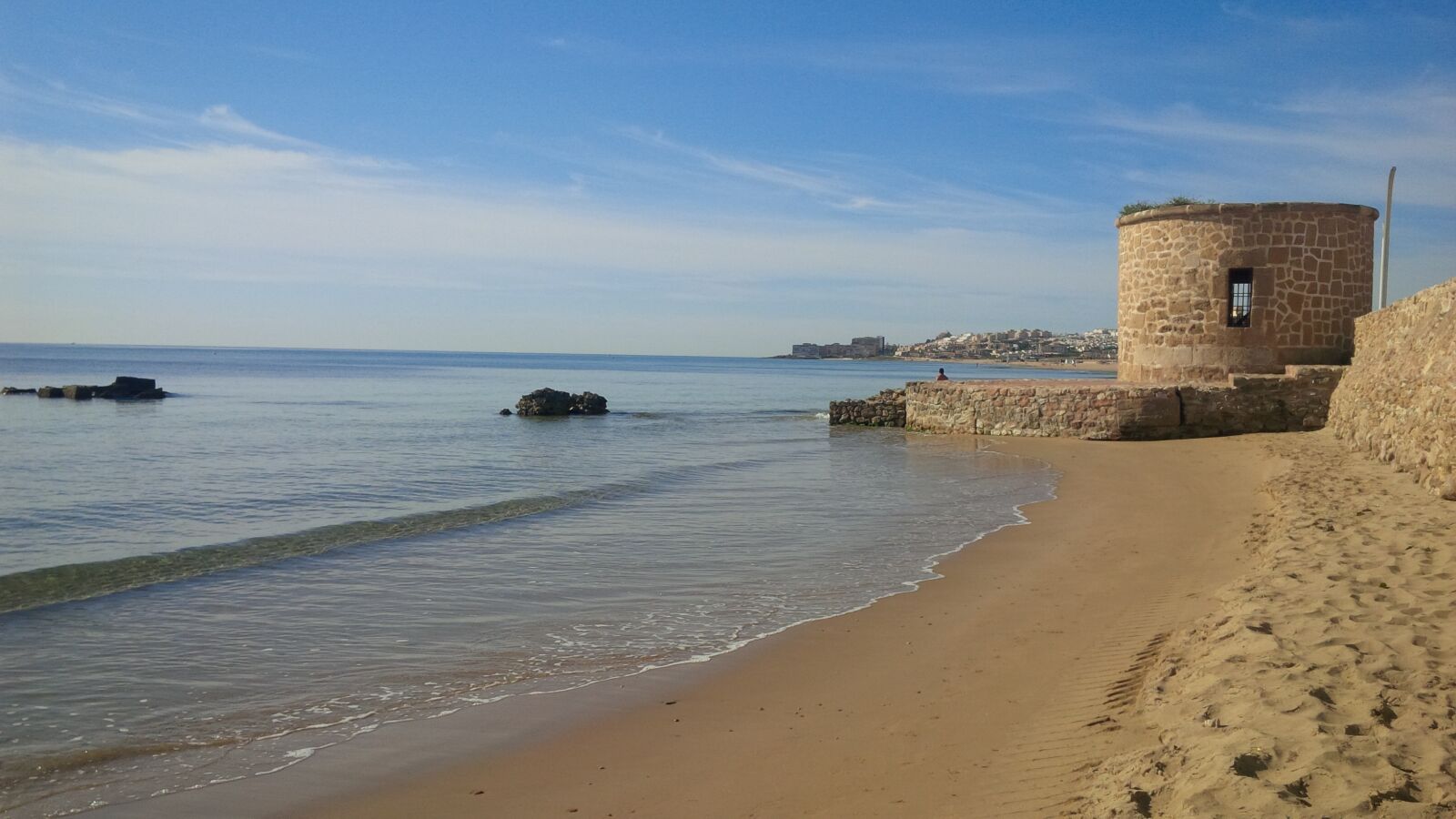 BlackBerry Z10 sample photo. Torre la matta beach photography
