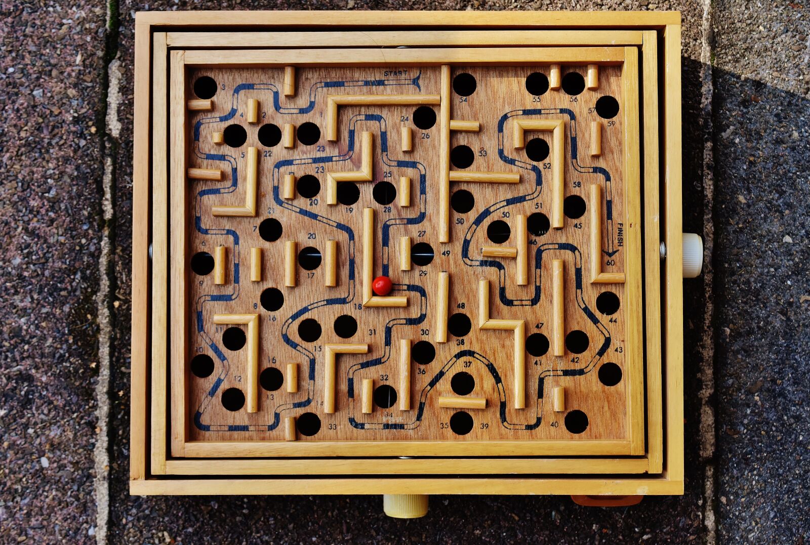Nikon D7200 sample photo. Labyrinth, wood, play photography