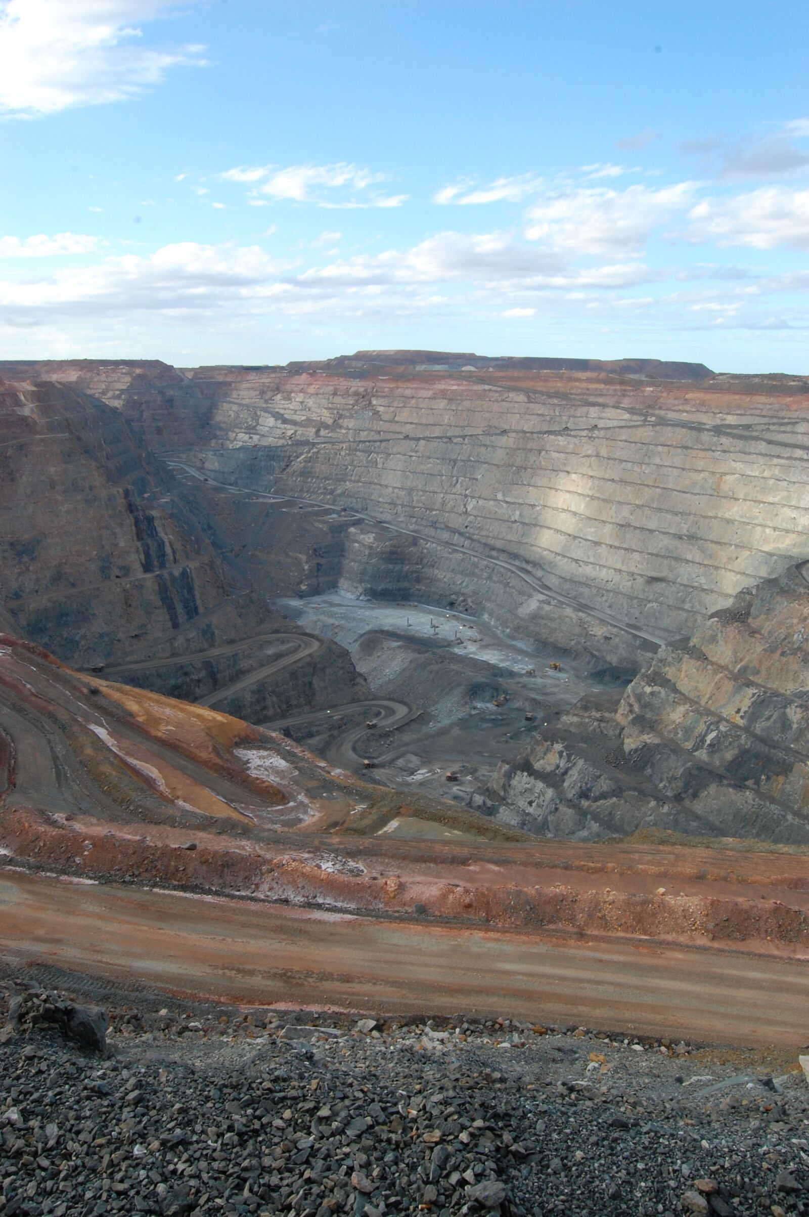 Nikon D40 sample photo. Pit, super pit, kalgoorlie photography