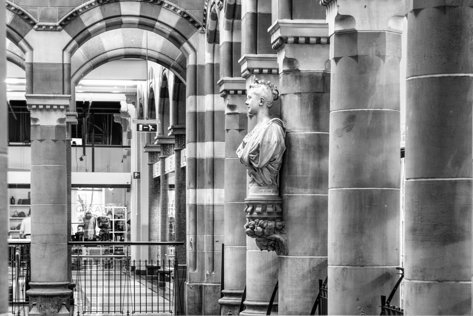 Nikon D750 sample photo. Amsterdam, architecture, shopping centre photography