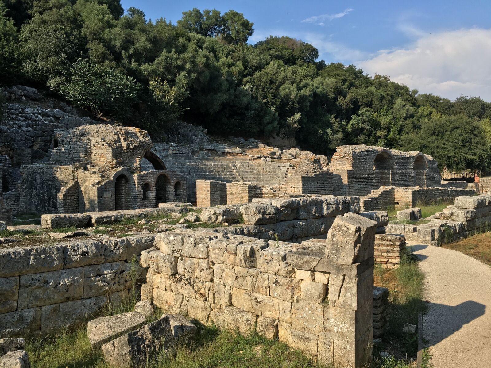 Apple iPhone 6s sample photo. Albania, antiquity, ruin photography