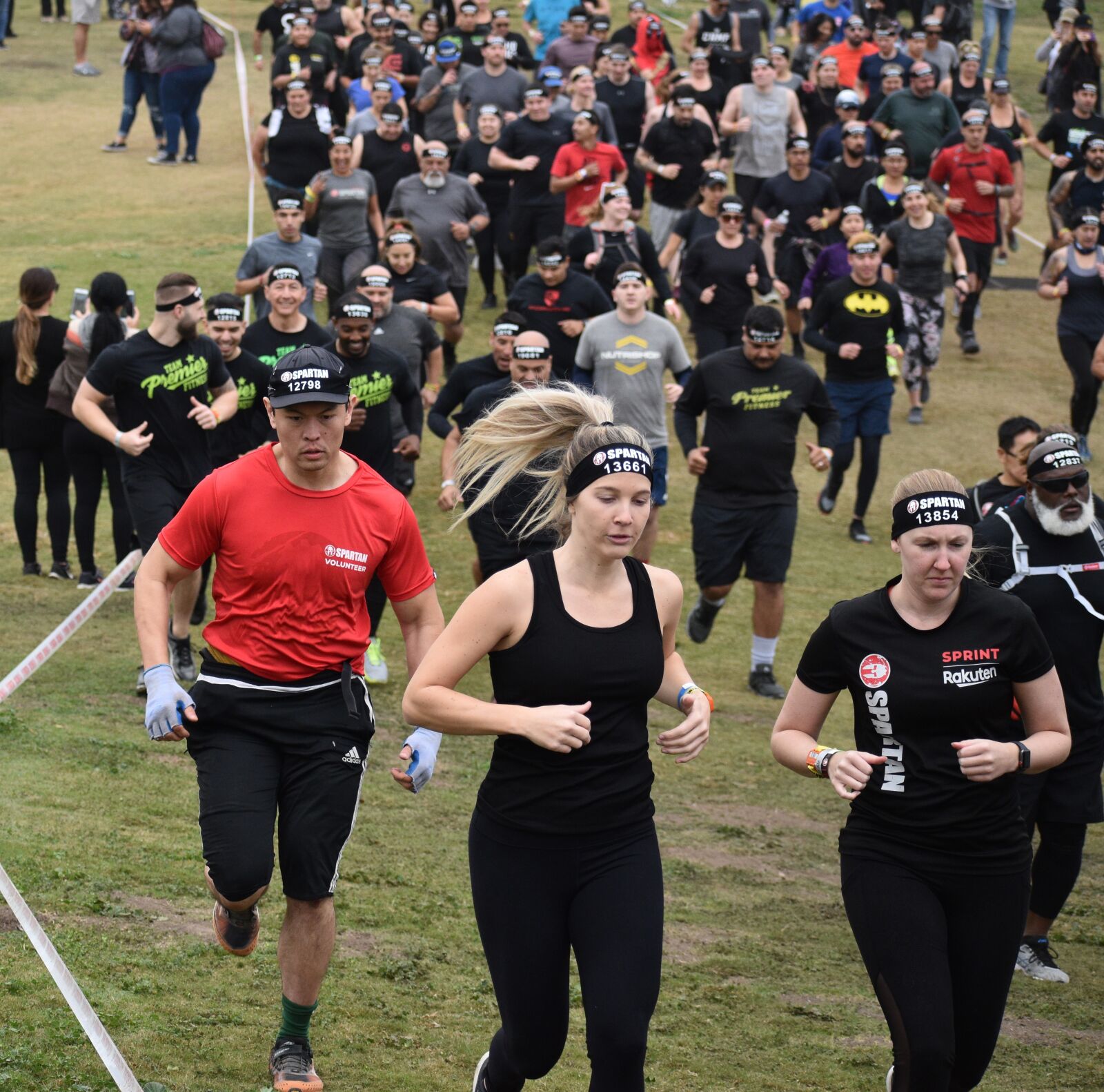 Nikon D3500 sample photo. Spartan, runners, fitness photography
